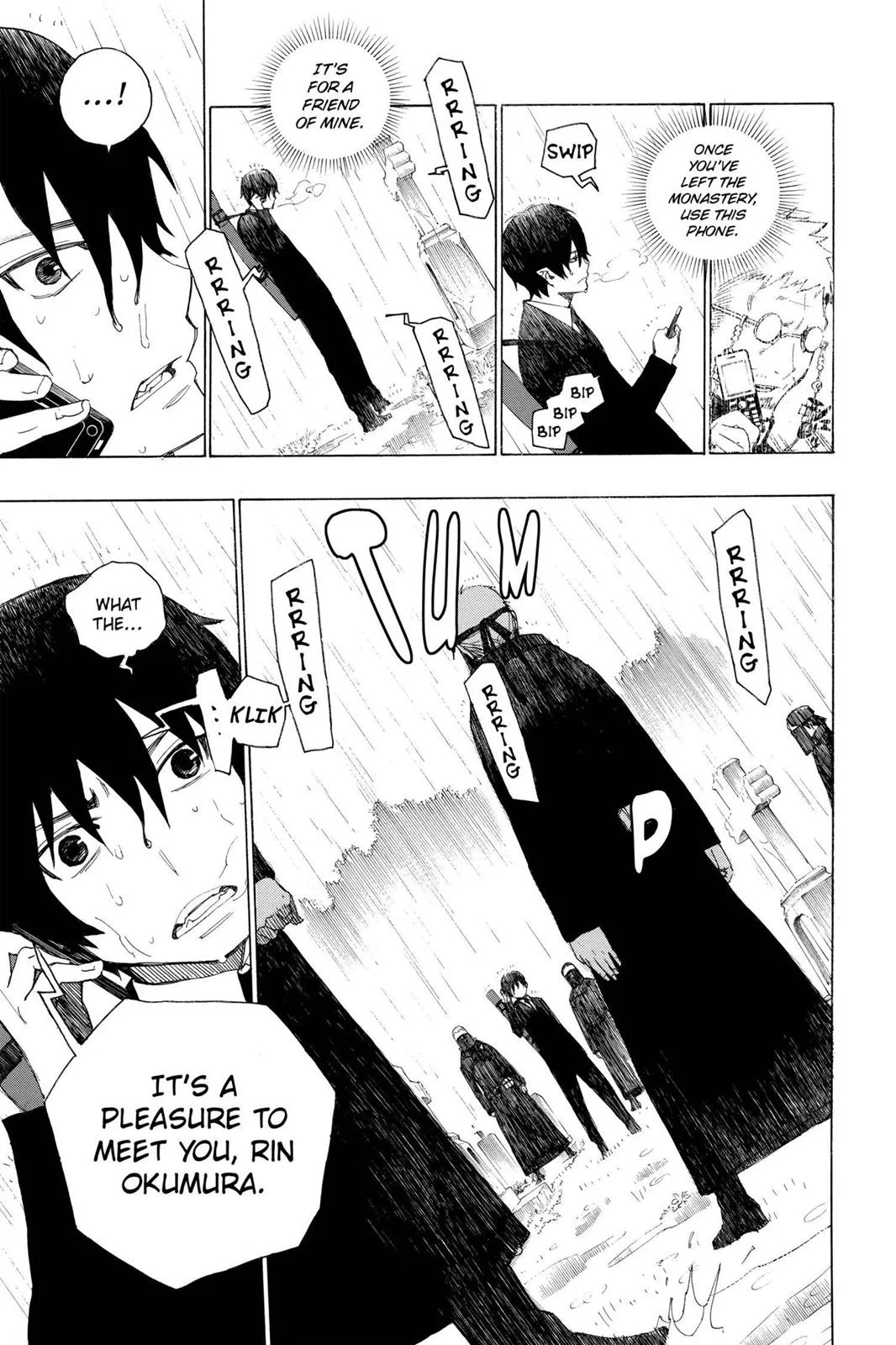 Blue Exorcist, chapter 1, page 63