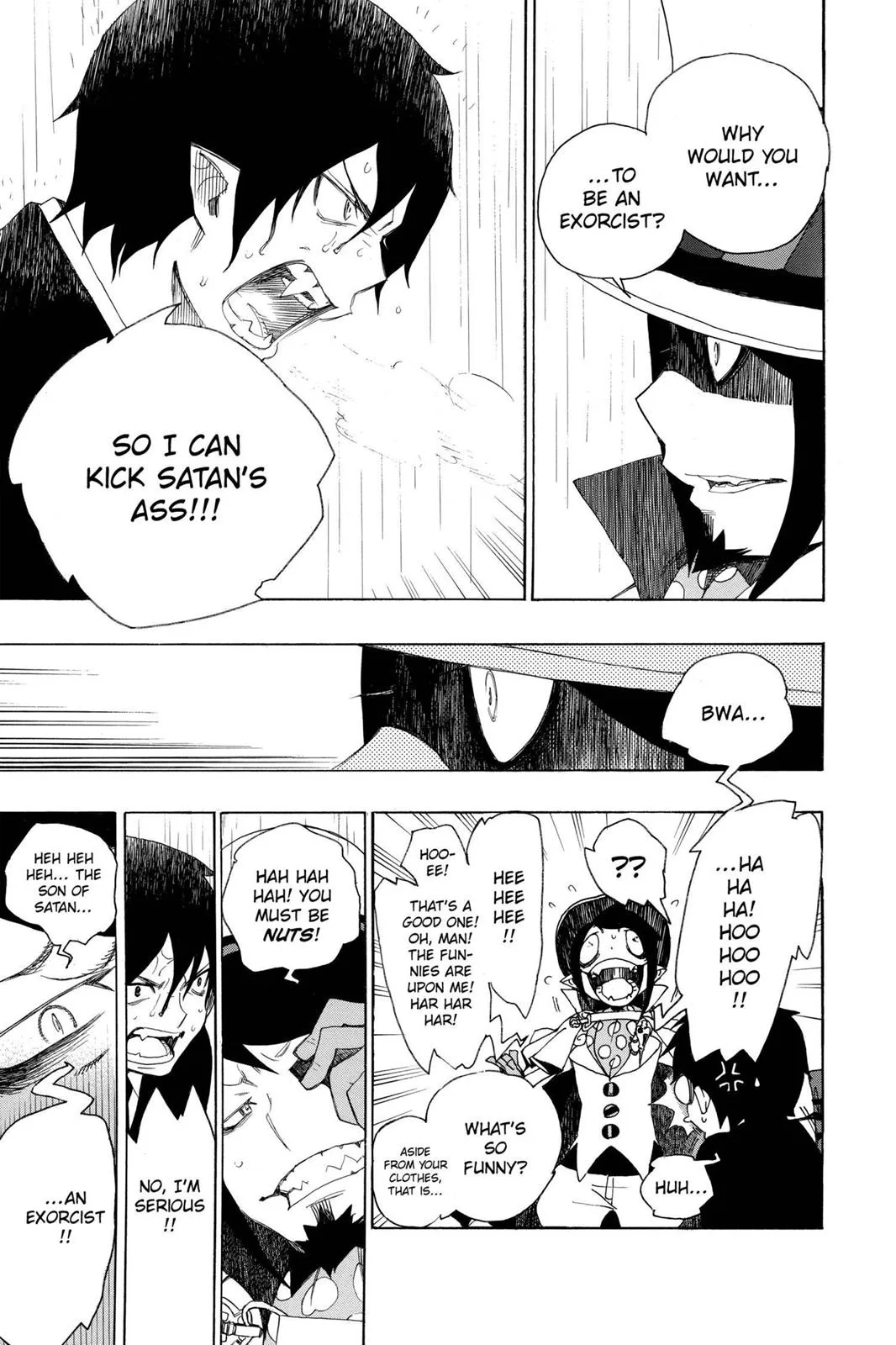 Blue Exorcist, chapter 1, page 67