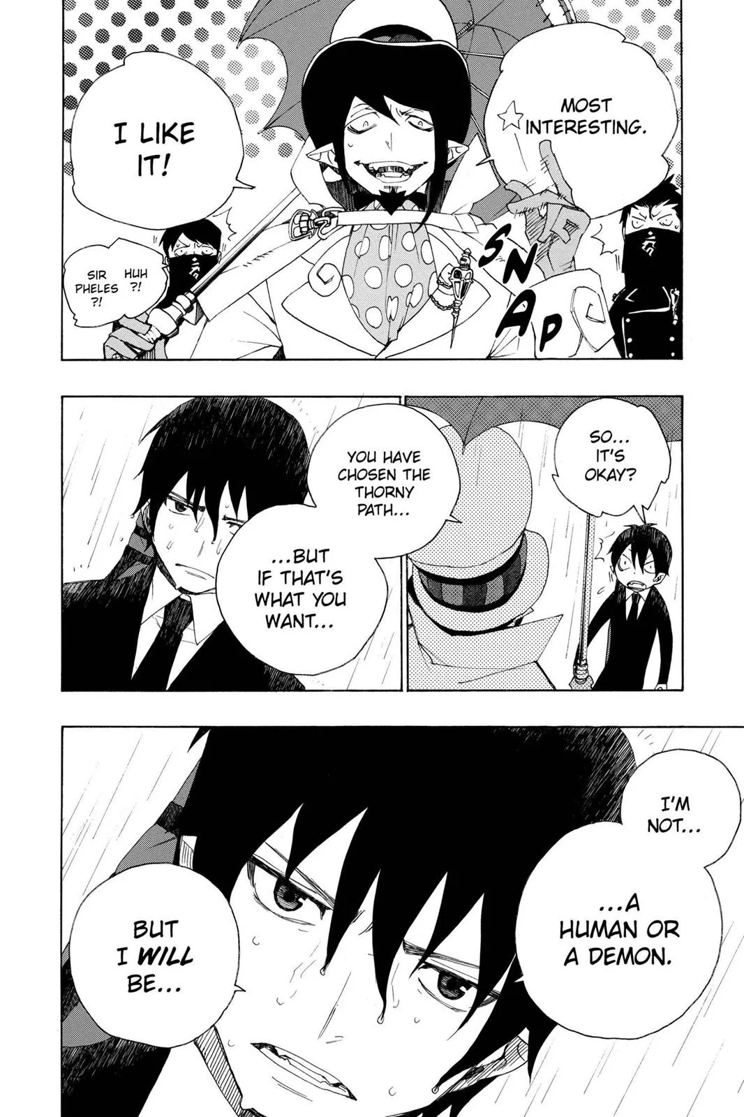 Blue Exorcist, chapter 1, page 68
