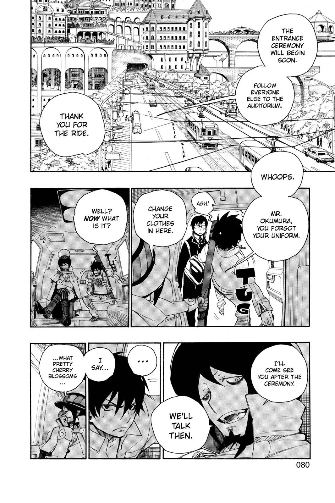 Blue Exorcist, chapter 2, page 7