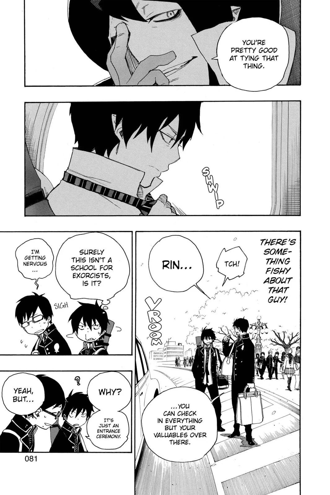 Blue Exorcist, chapter 2, page 8