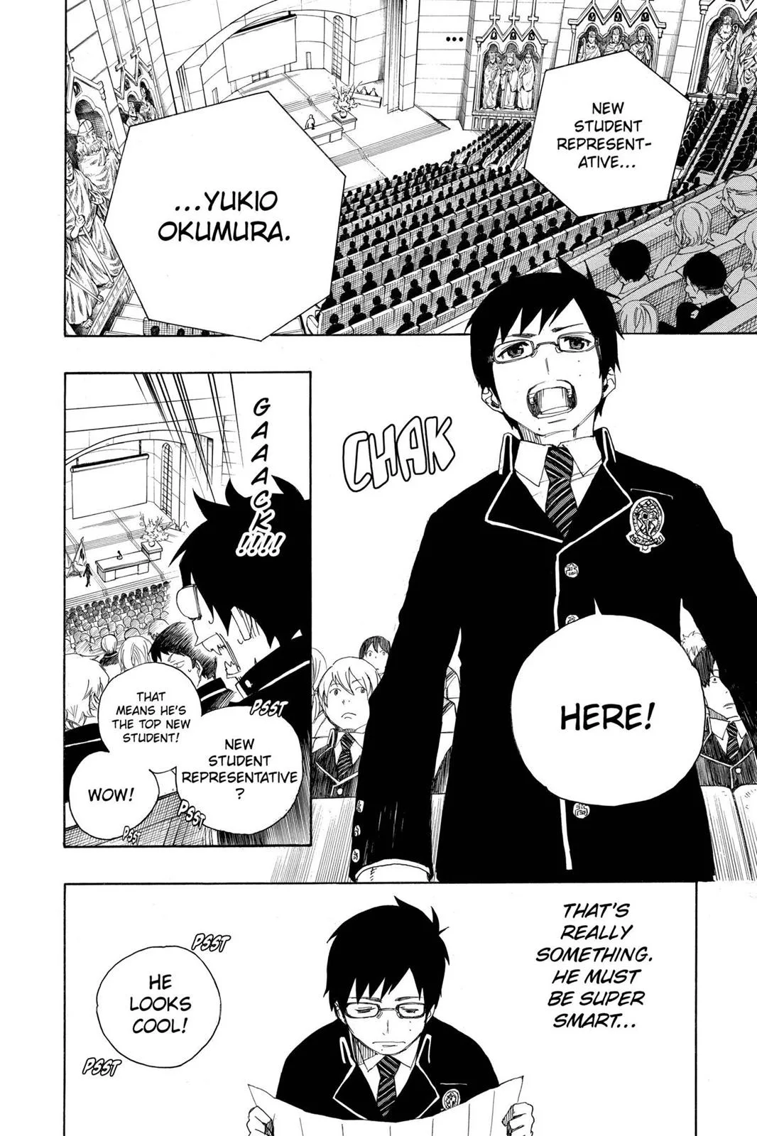 Blue Exorcist, chapter 2, page 9