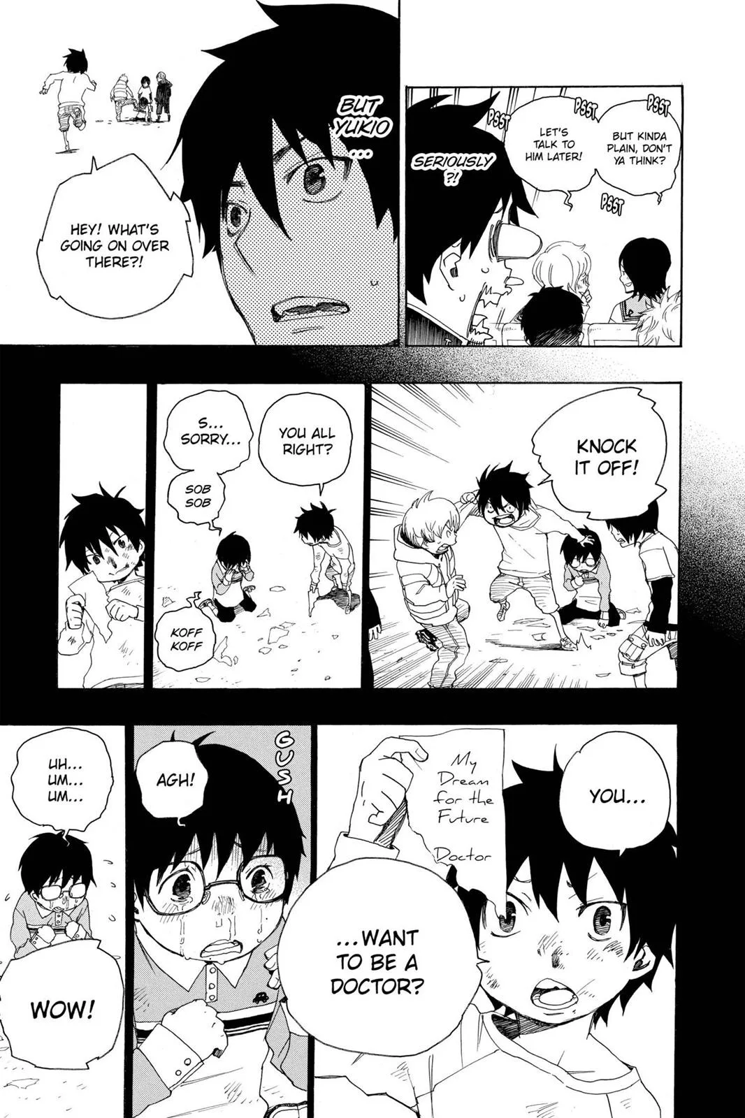 Blue Exorcist, chapter 2, page 10