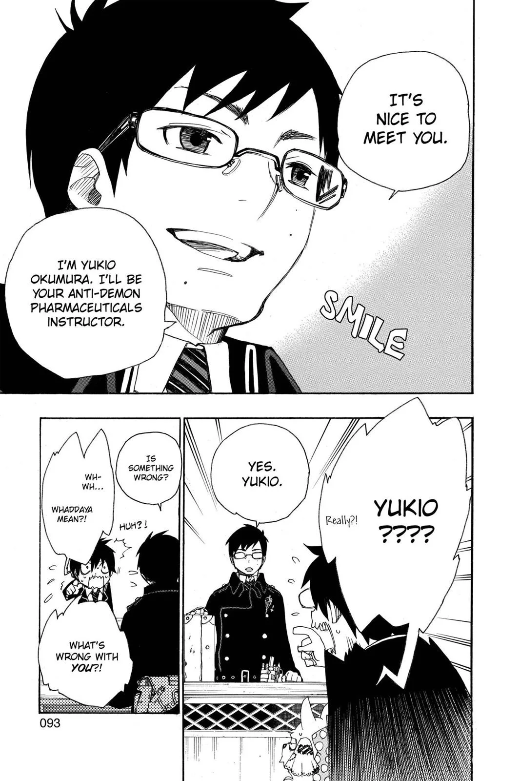 Blue Exorcist, chapter 2, page 20