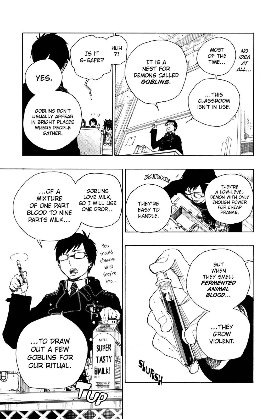 Blue Exorcist, chapter 2, page 24