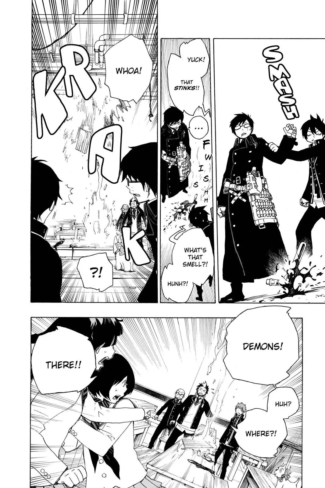 Blue Exorcist, chapter 2, page 27