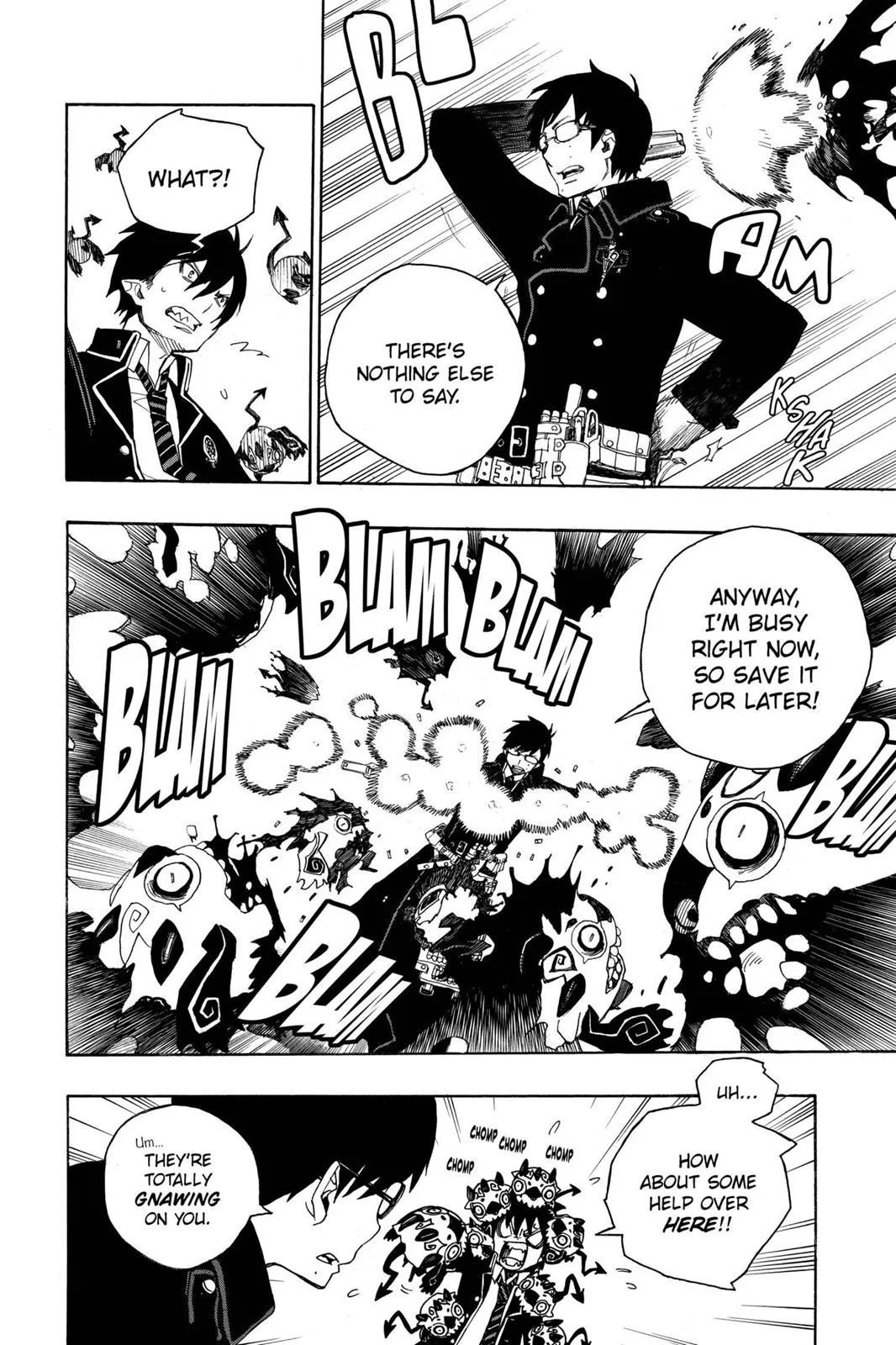 Blue Exorcist, chapter 2, page 31