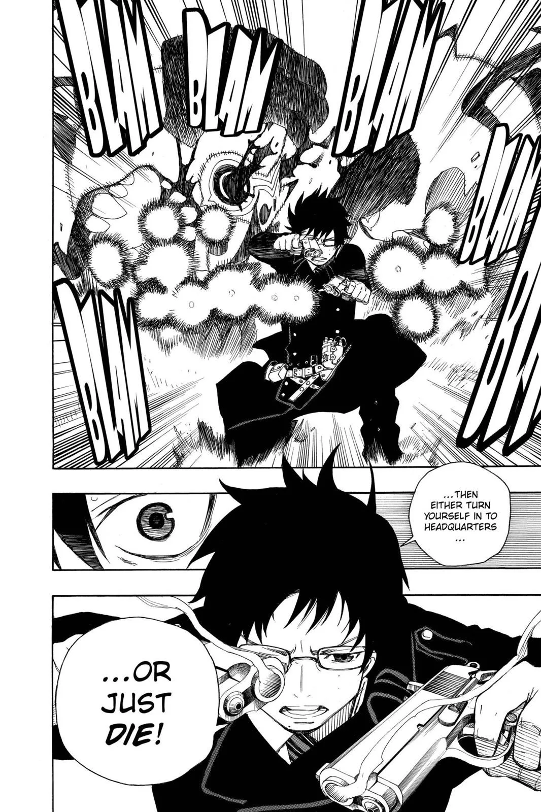 Blue Exorcist, chapter 2, page 35