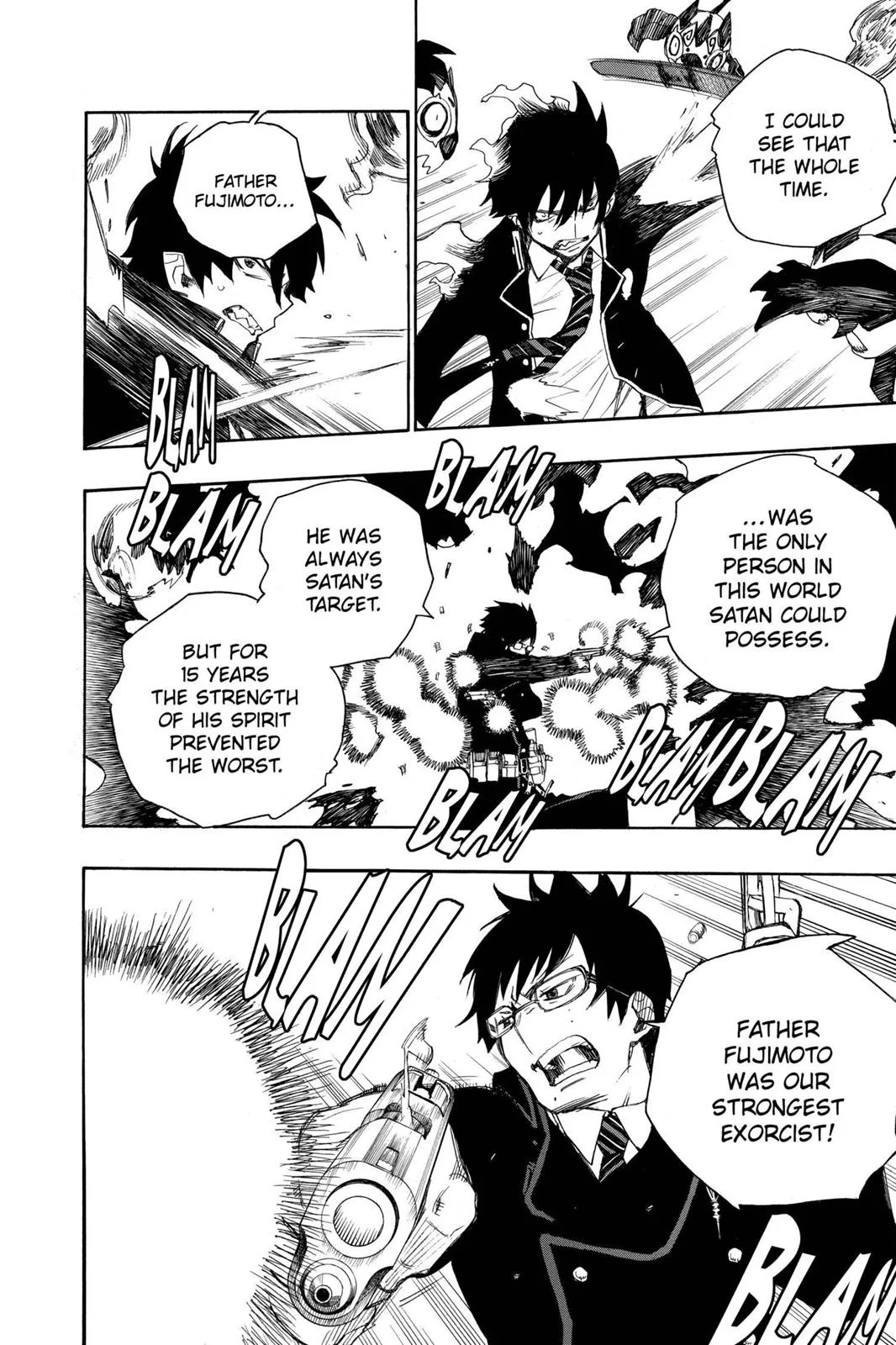 Blue Exorcist, chapter 2, page 37