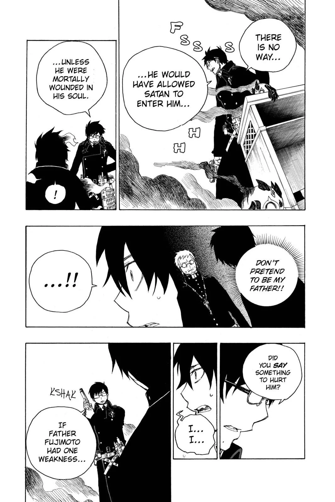 Blue Exorcist, chapter 2, page 38