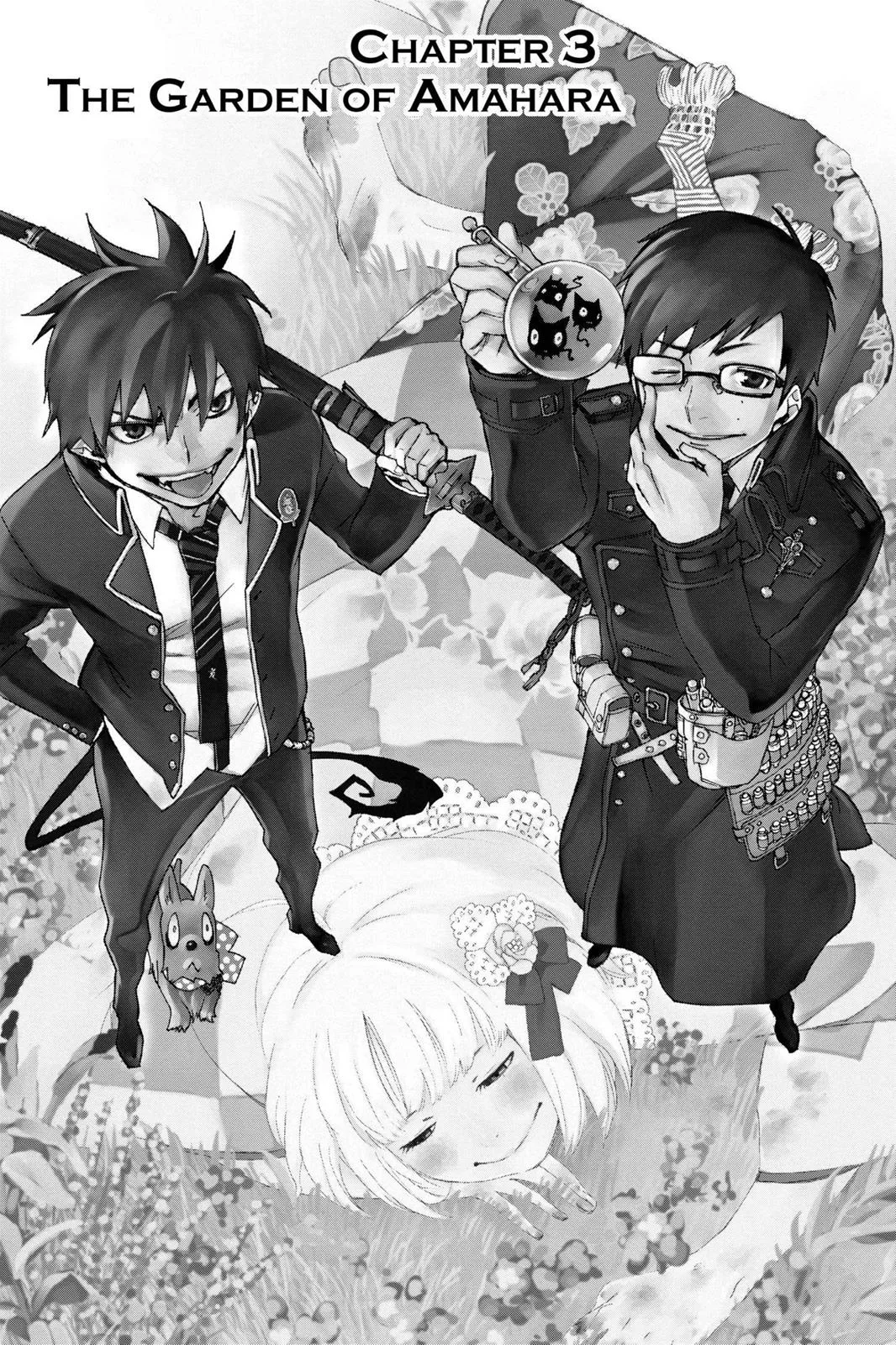 Blue Exorcist, chapter 3, page 1