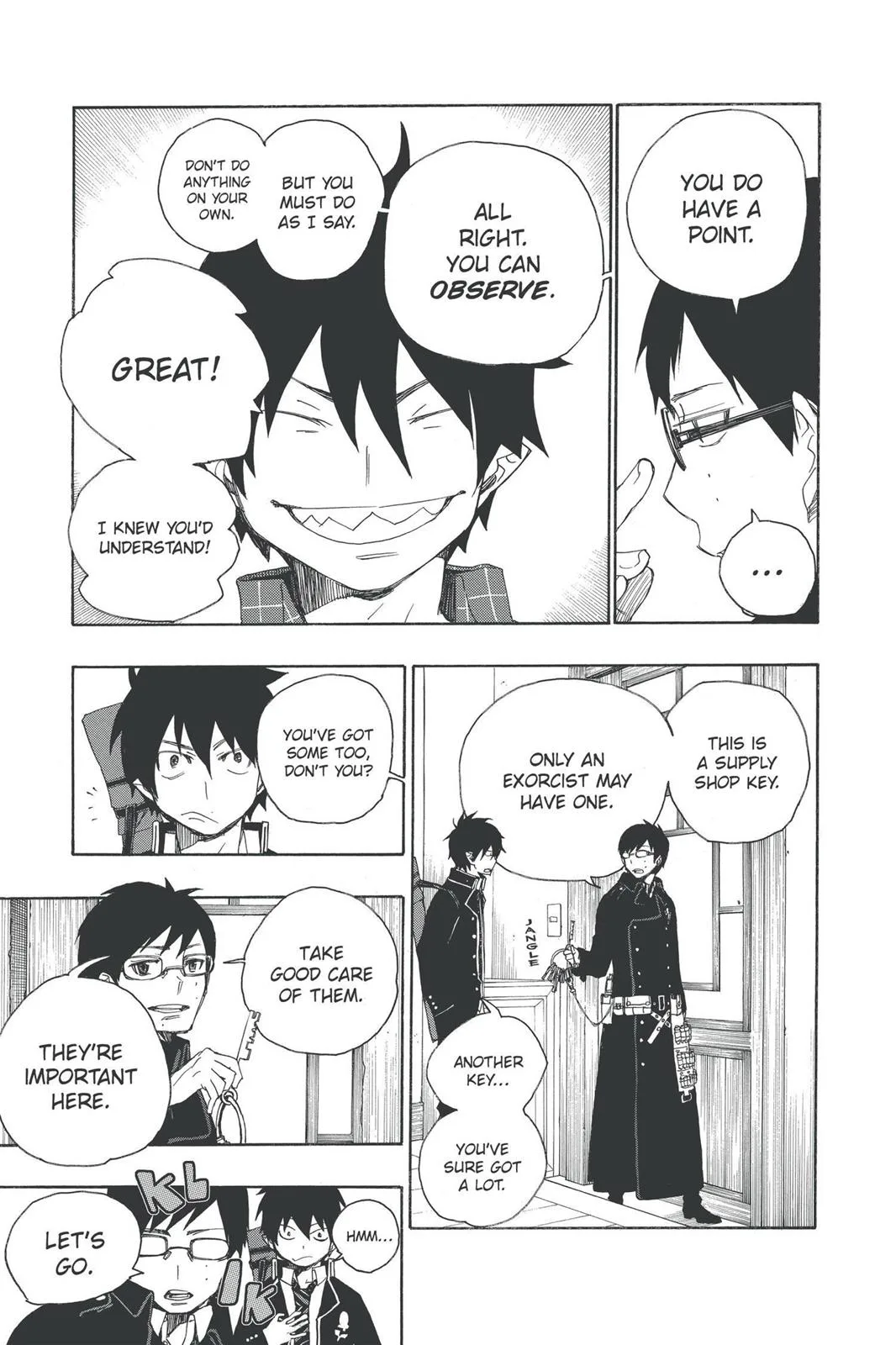 Blue Exorcist, chapter 3, page 5
