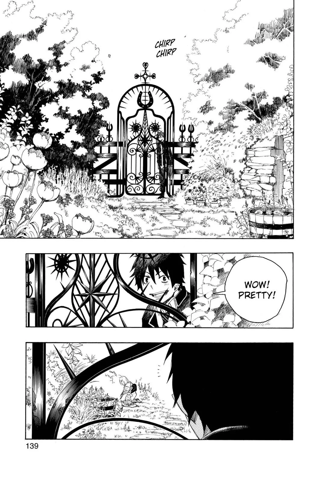 Blue Exorcist, chapter 3, page 9