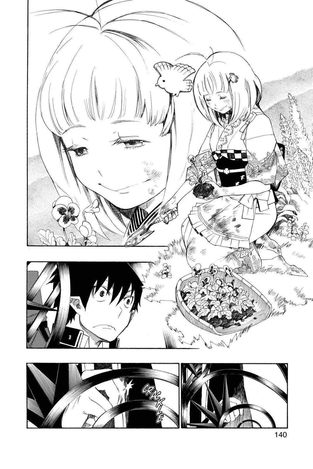 Blue Exorcist, chapter 3, page 10