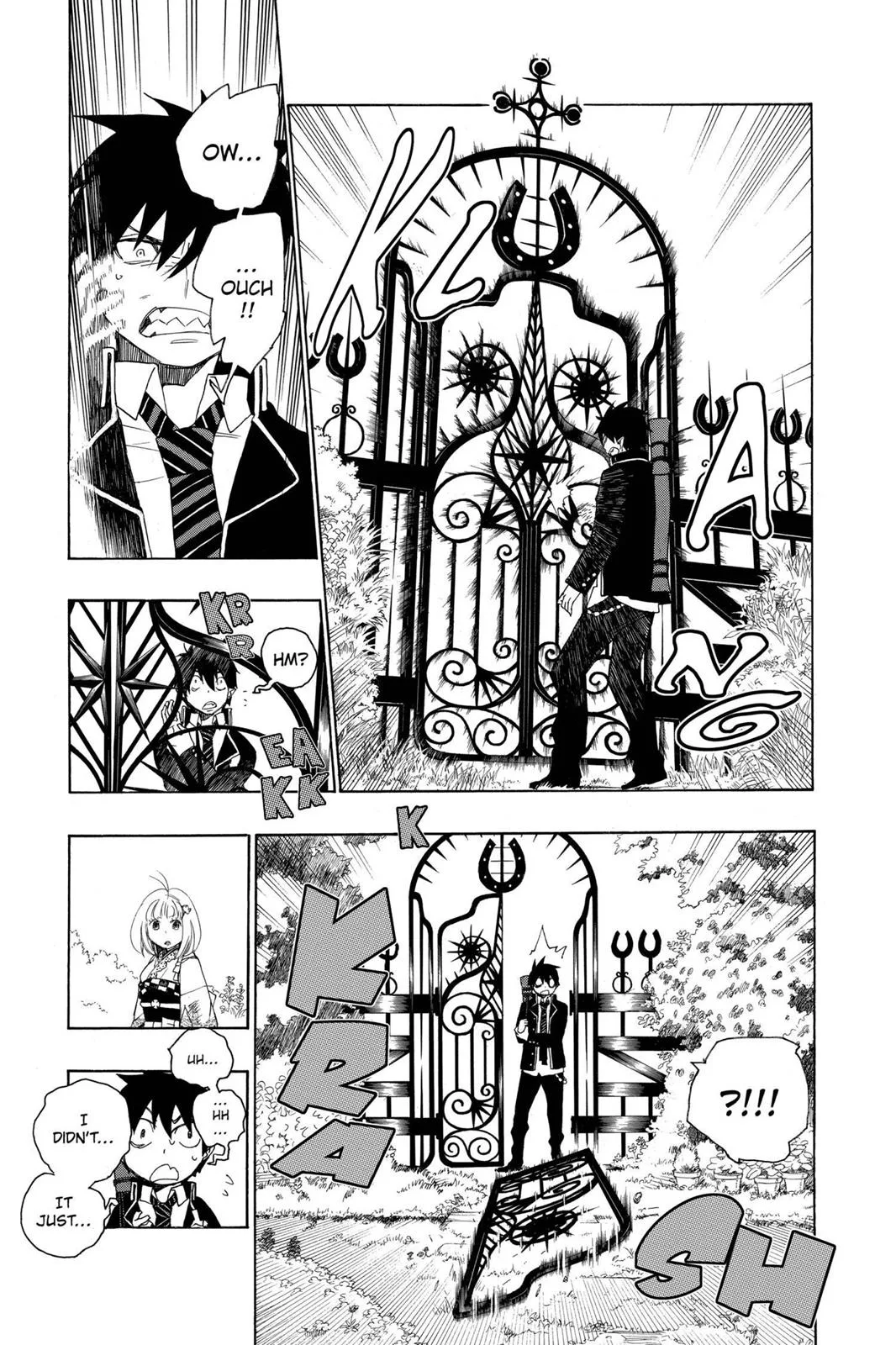 Blue Exorcist, chapter 3, page 11