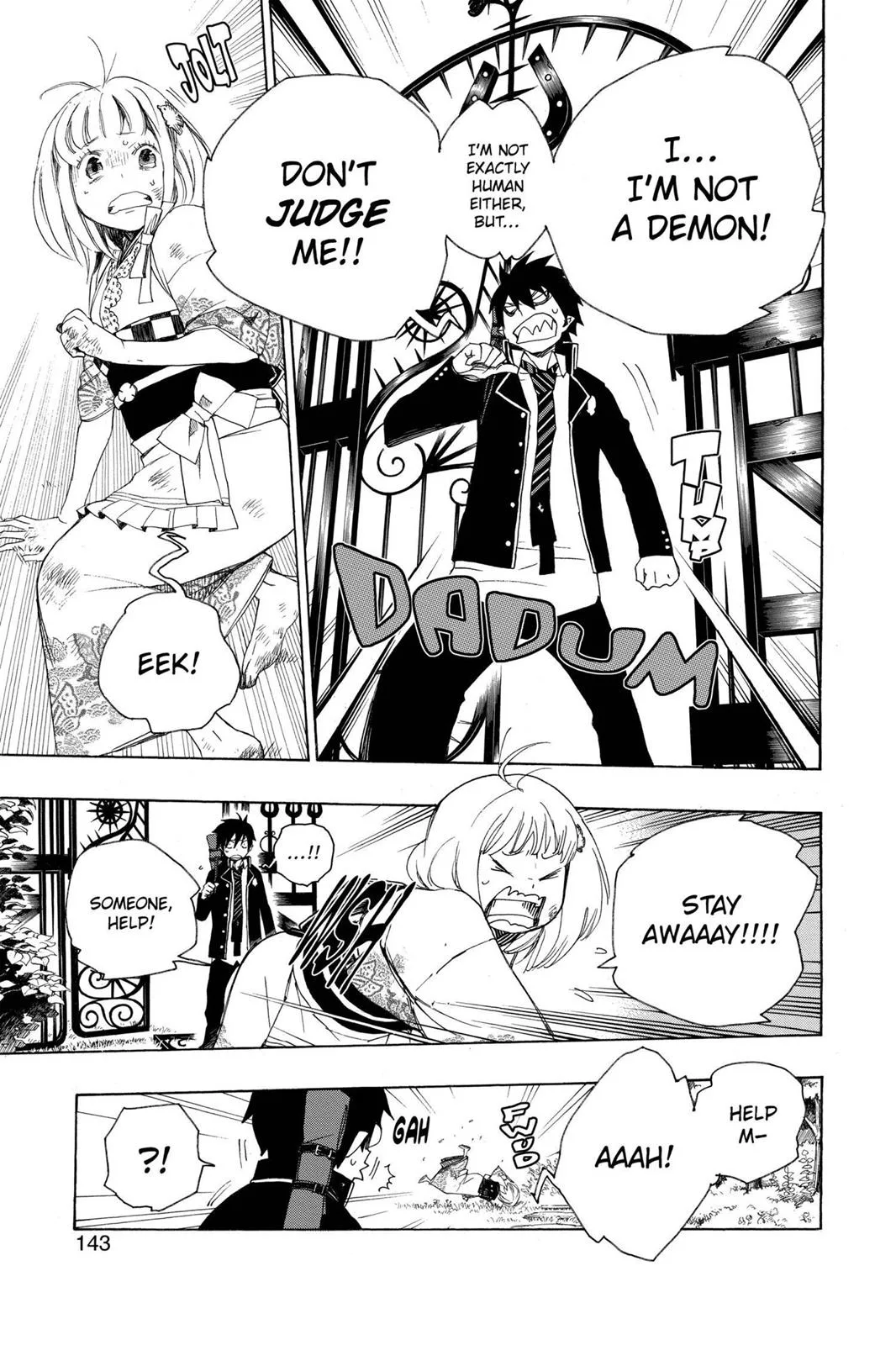 Blue Exorcist, chapter 3, page 13