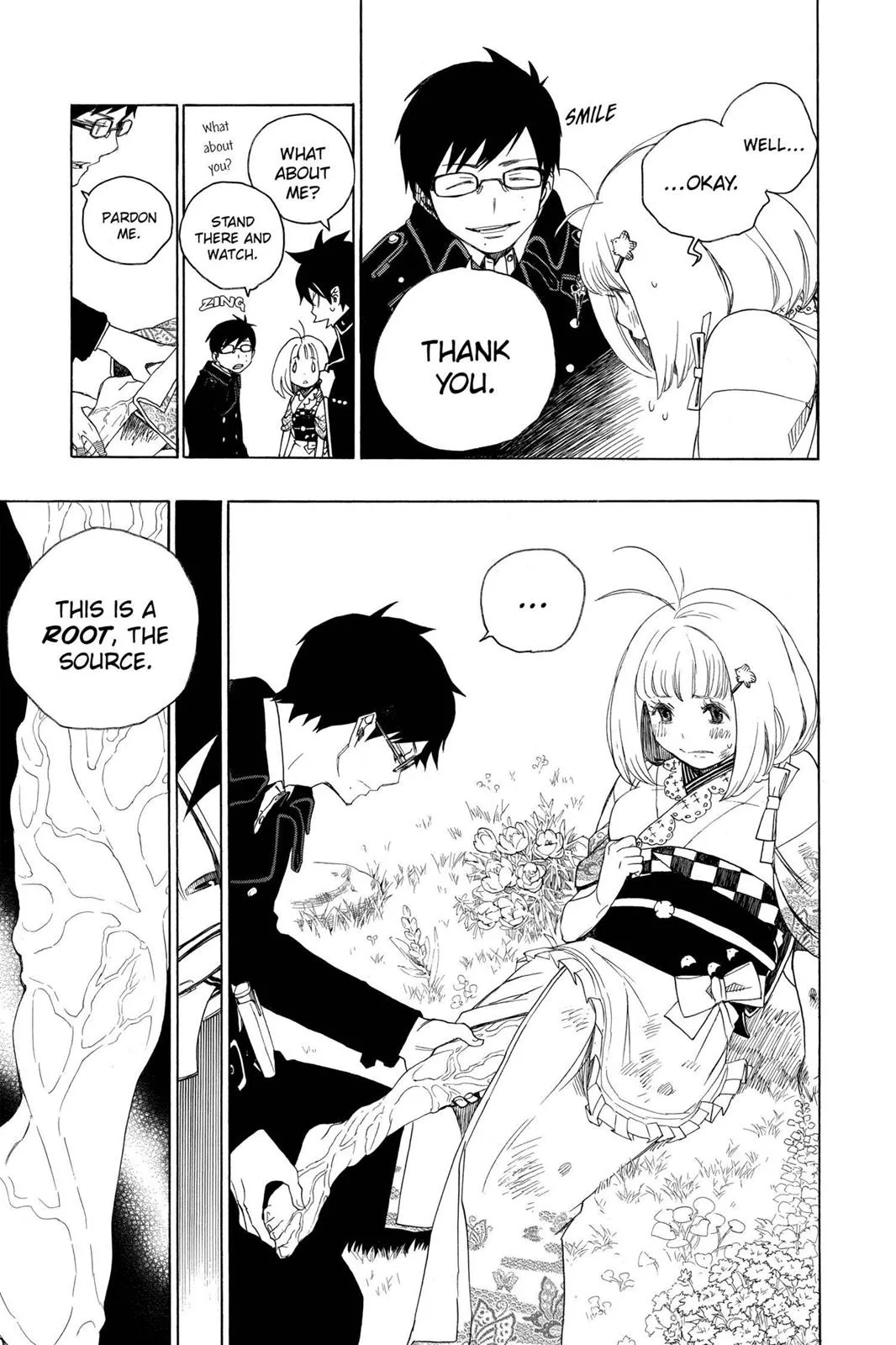 Blue Exorcist, chapter 3, page 23