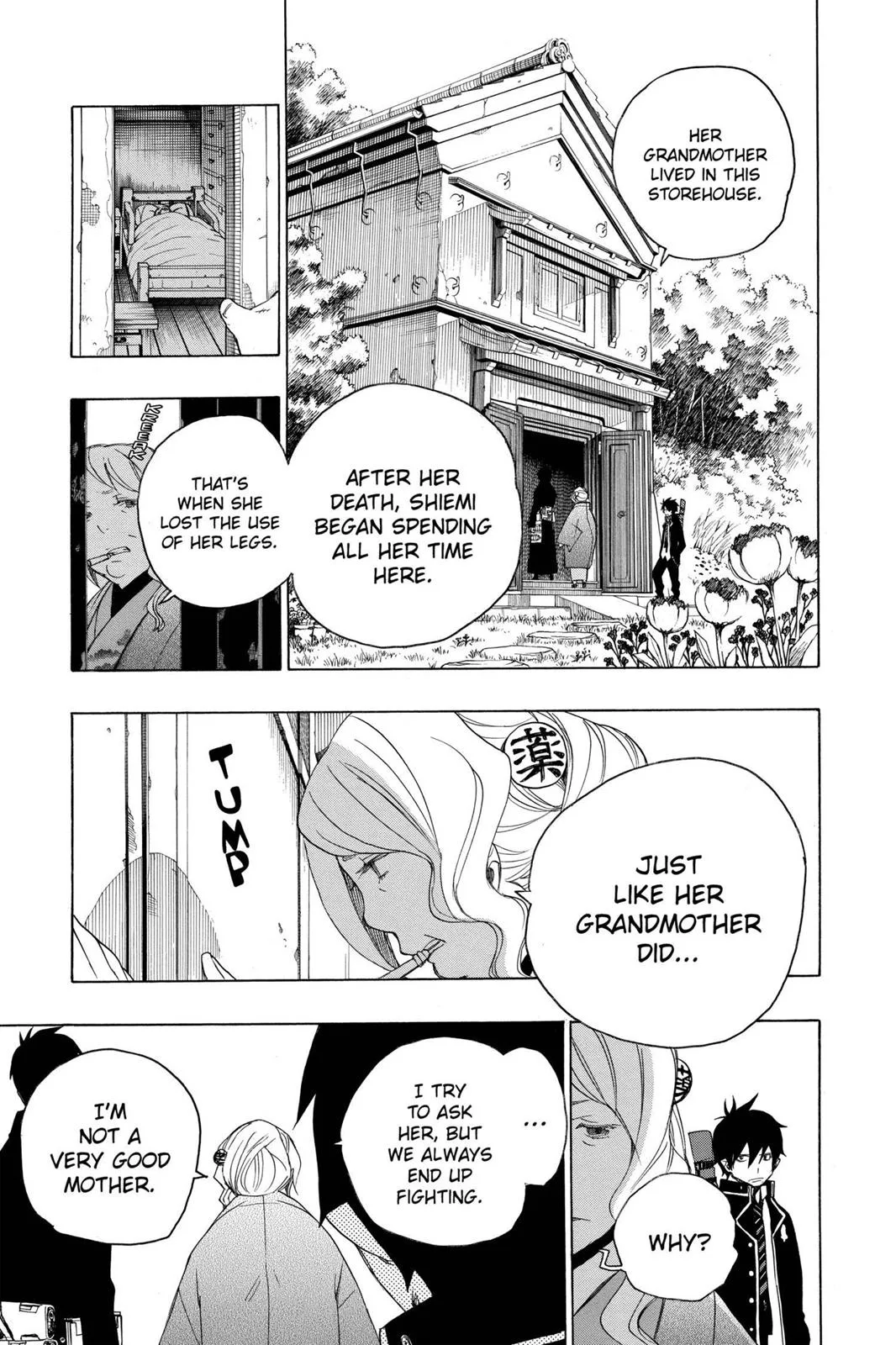 Blue Exorcist, chapter 3, page 27
