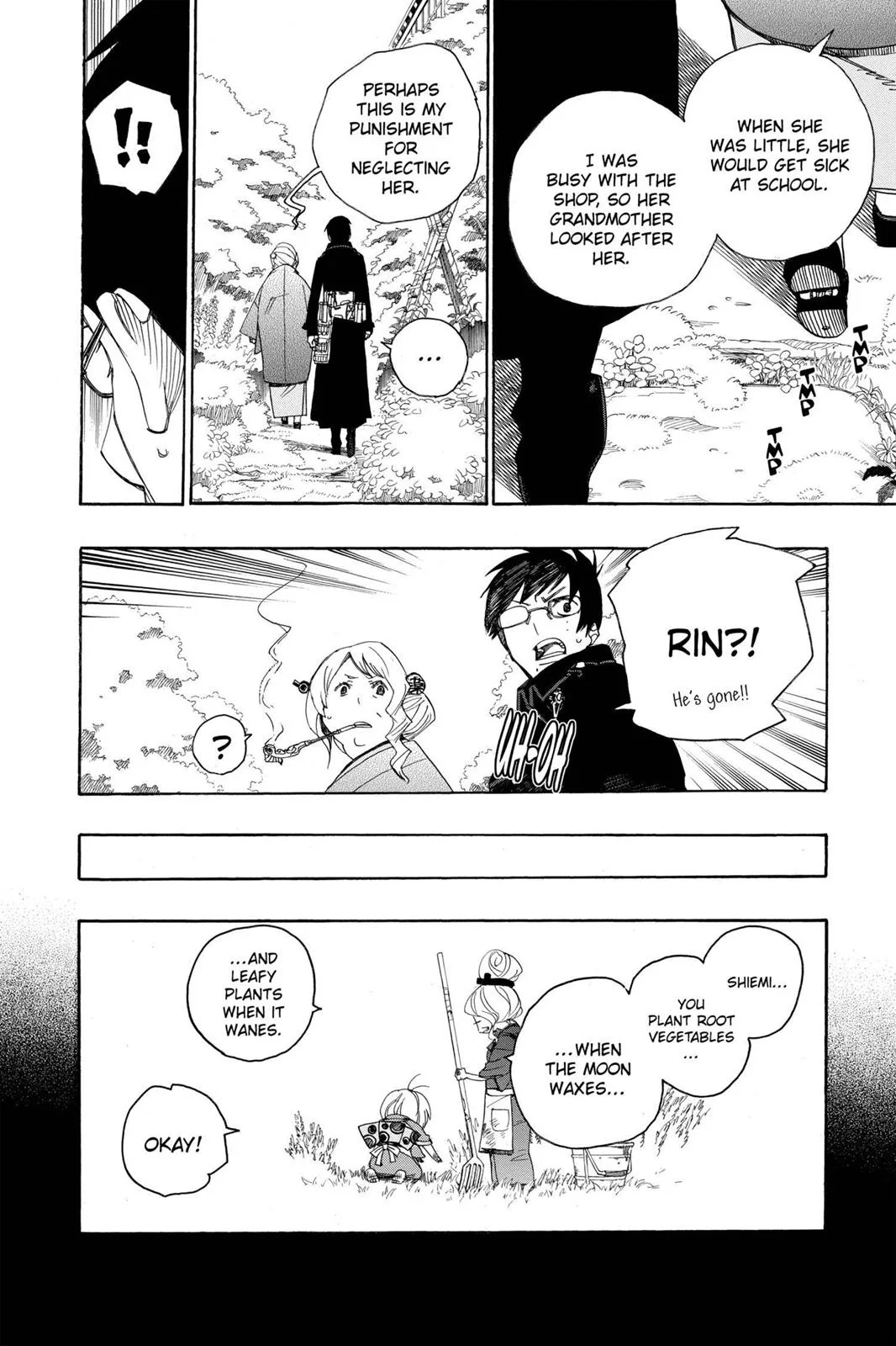 Blue Exorcist, chapter 3, page 28
