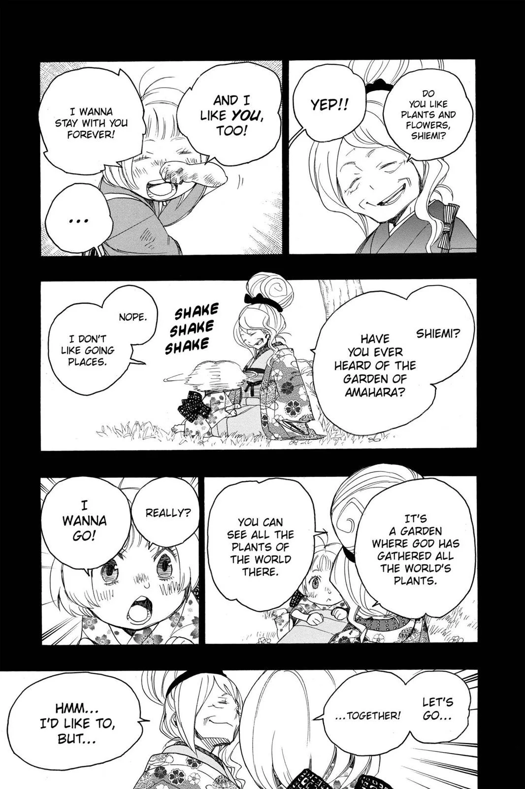 Blue Exorcist, chapter 3, page 29