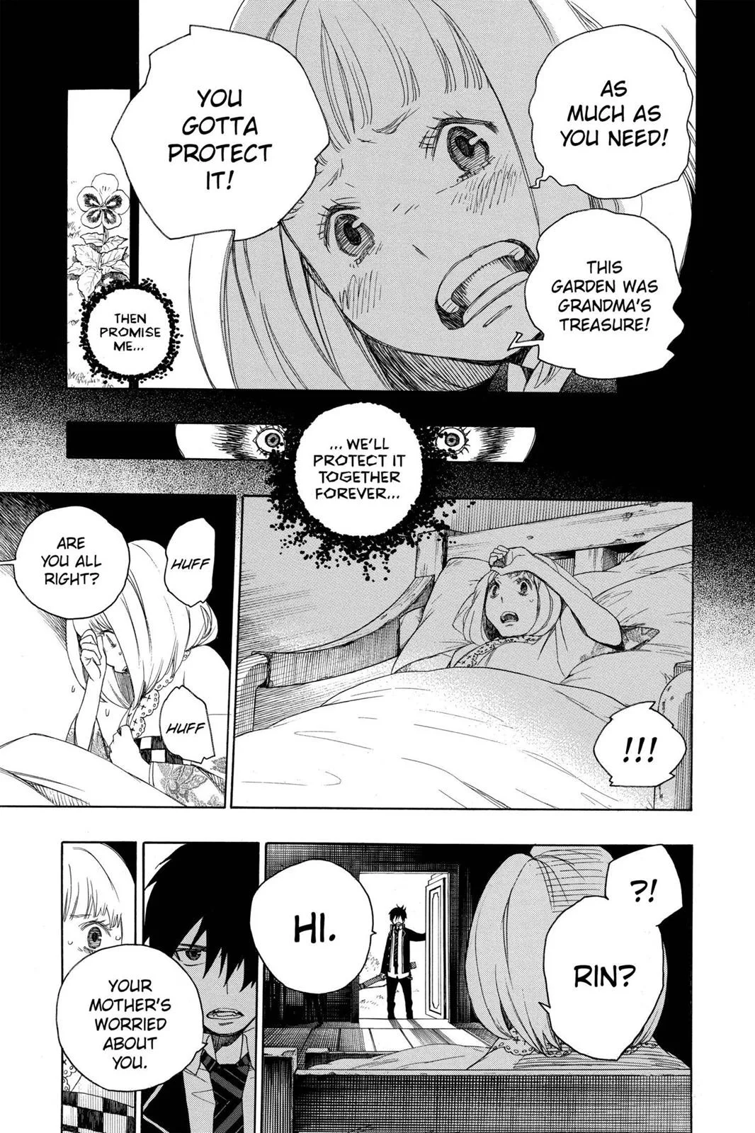 Blue Exorcist, chapter 3, page 33