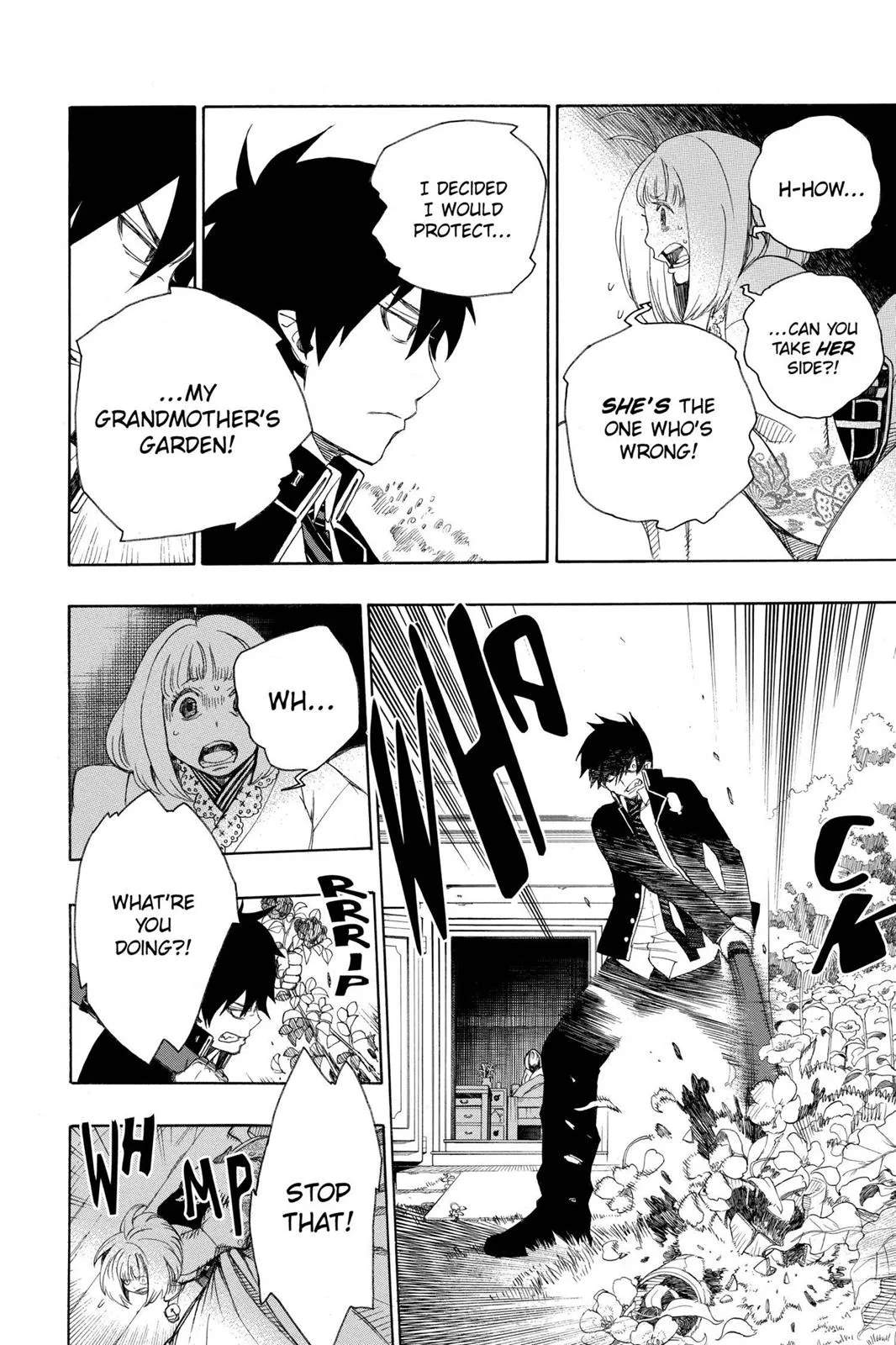 Blue Exorcist, chapter 3, page 34