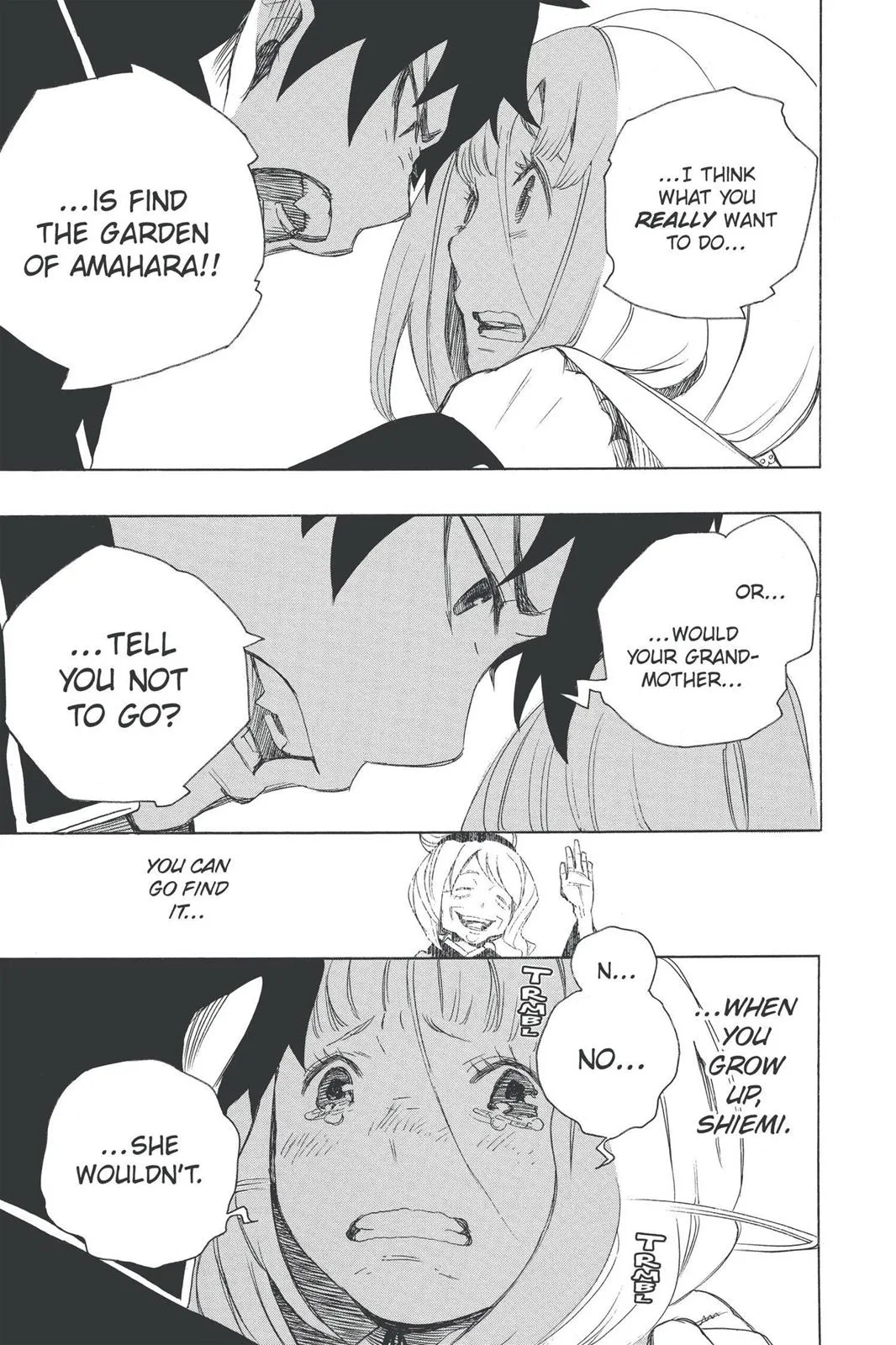 Blue Exorcist, chapter 3, page 37