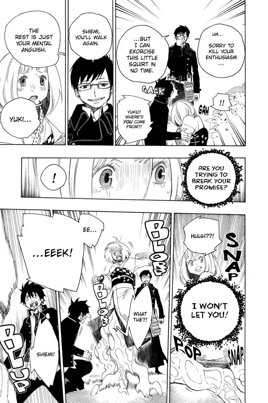 Blue Exorcist, chapter 3, page 39
