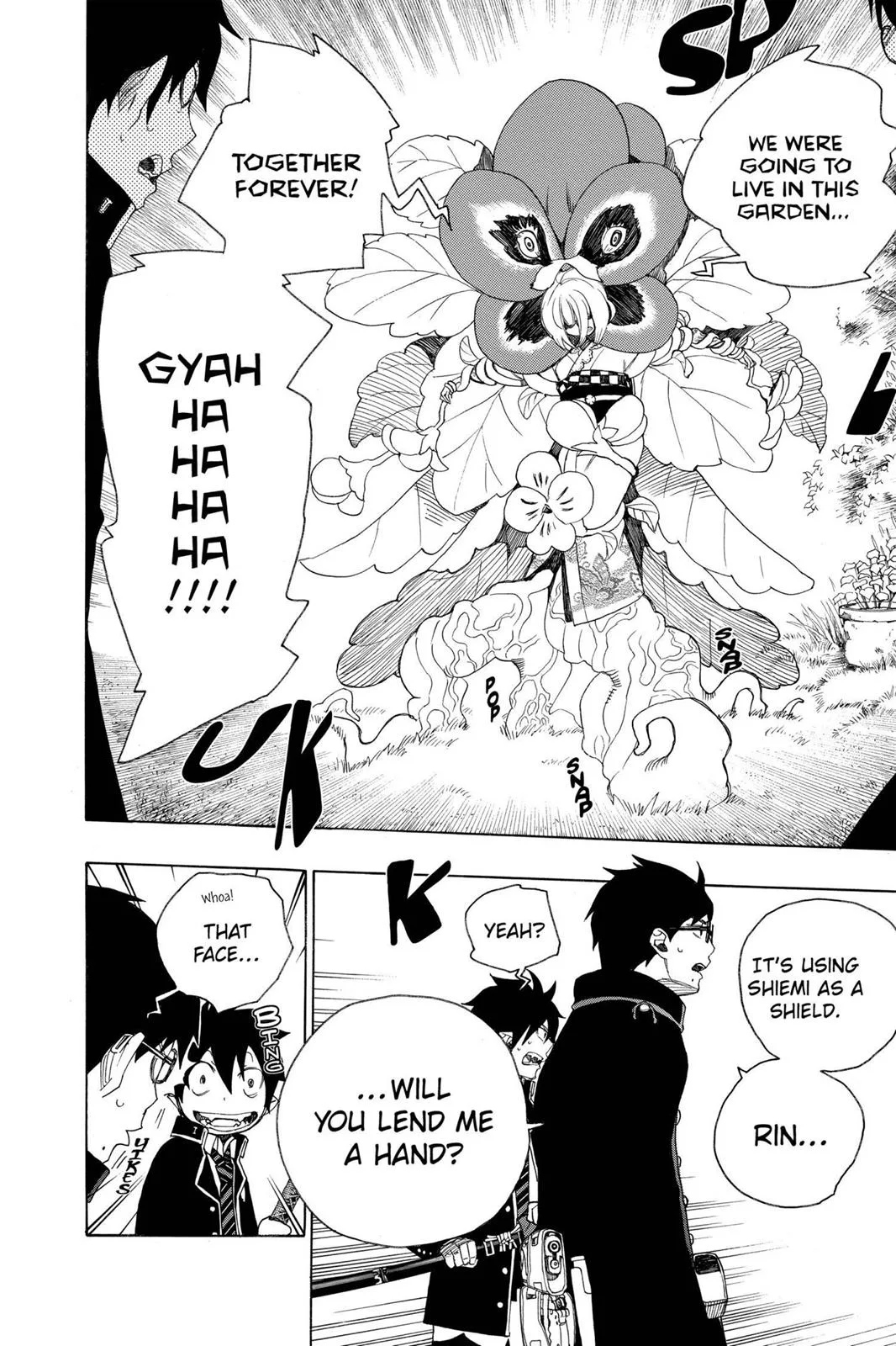 Blue Exorcist, chapter 3, page 40