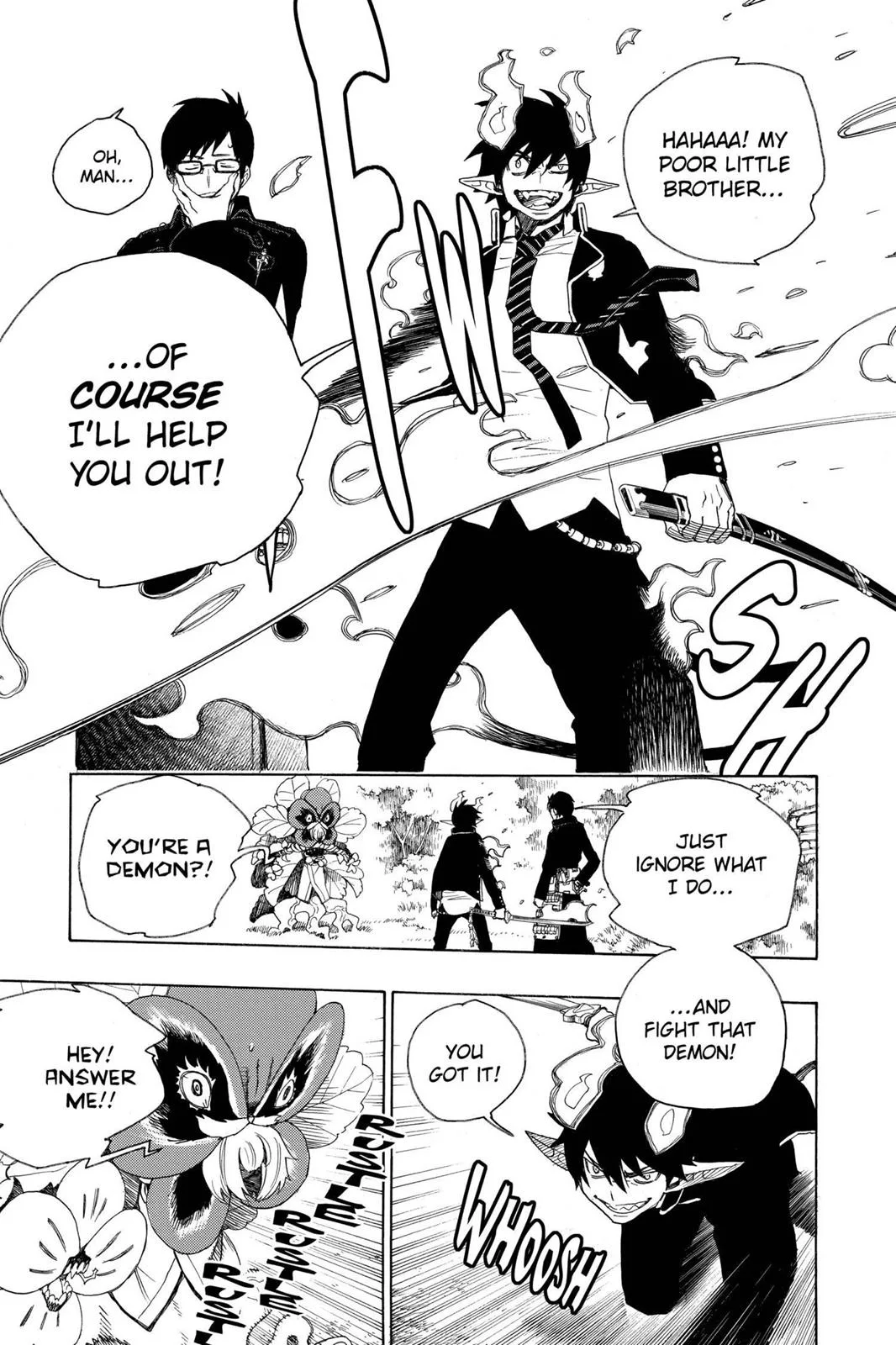 Blue Exorcist, chapter 3, page 41