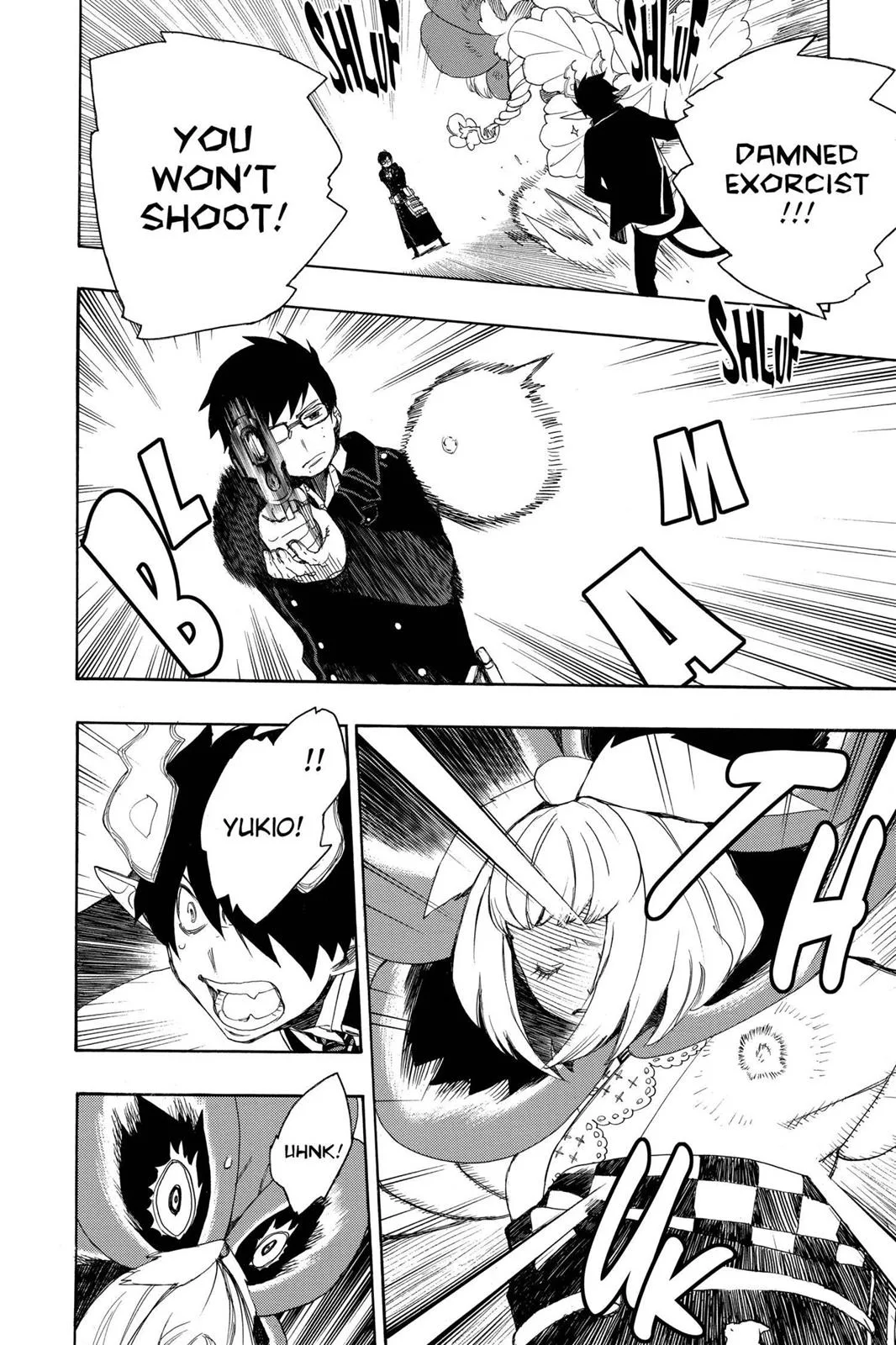 Blue Exorcist, chapter 3, page 44