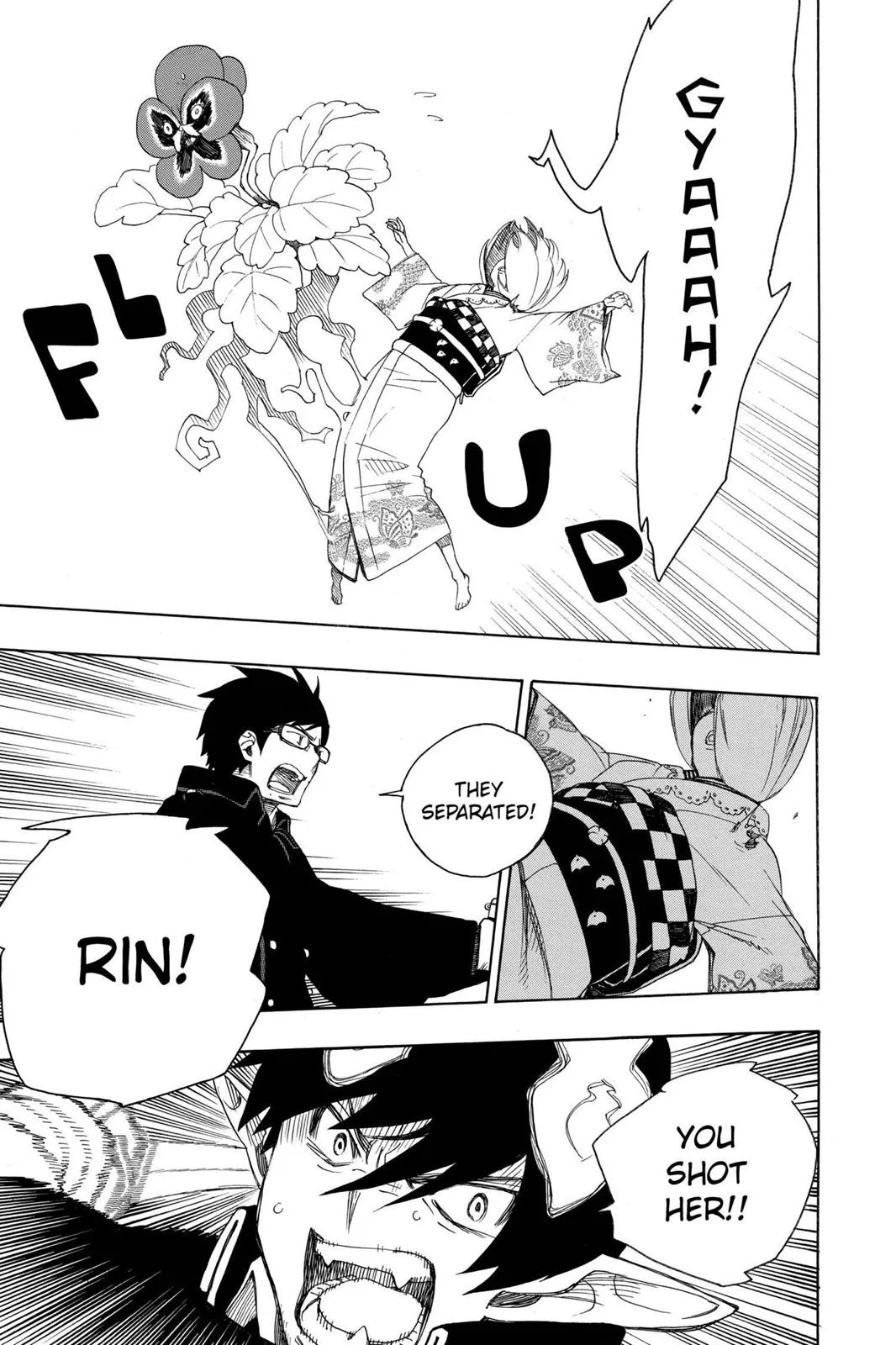 Blue Exorcist, chapter 3, page 45