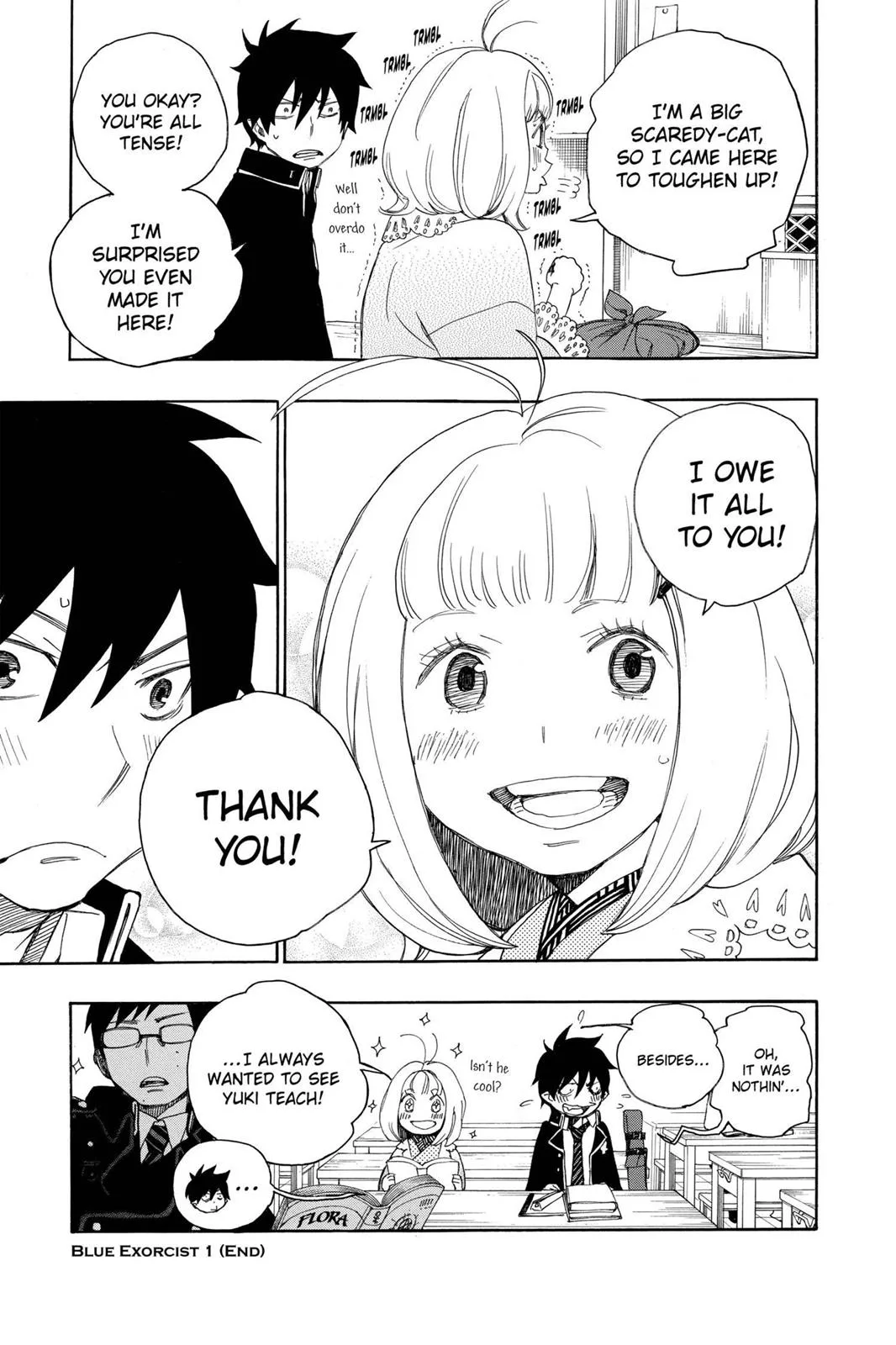 Blue Exorcist, chapter 3, page 51