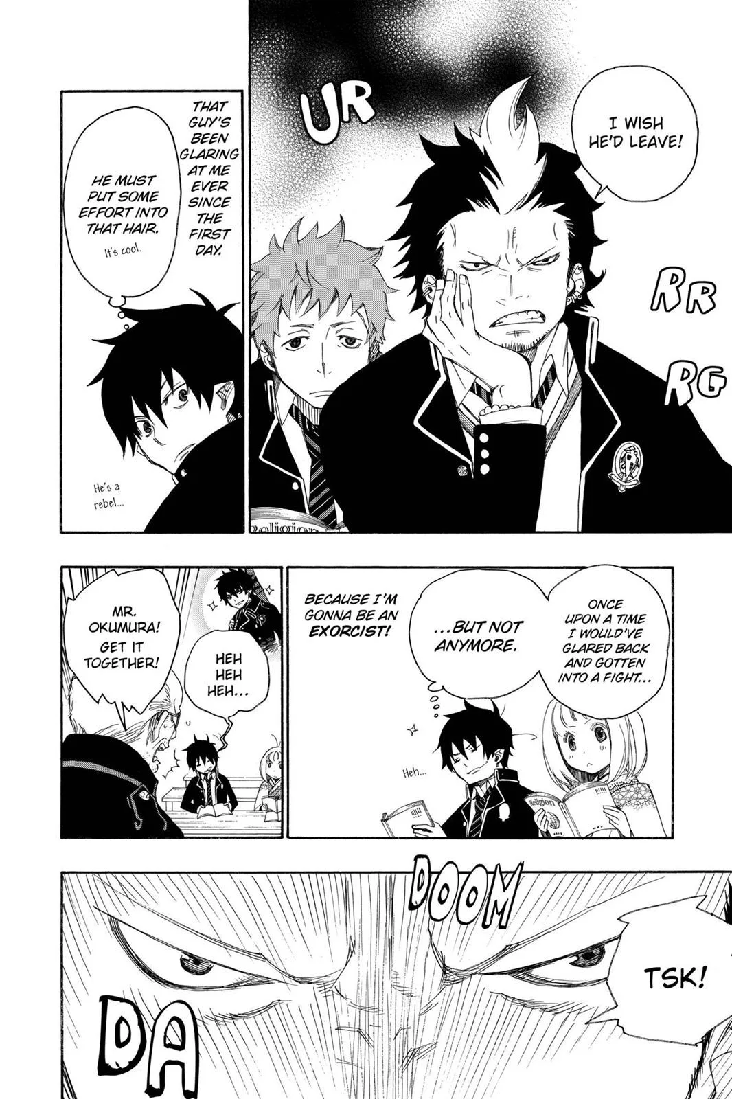 Blue Exorcist, chapter 4, page 7
