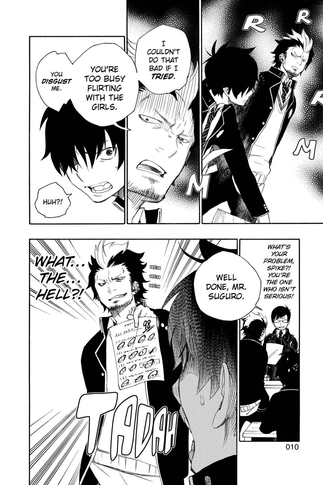 Blue Exorcist, chapter 4, page 11