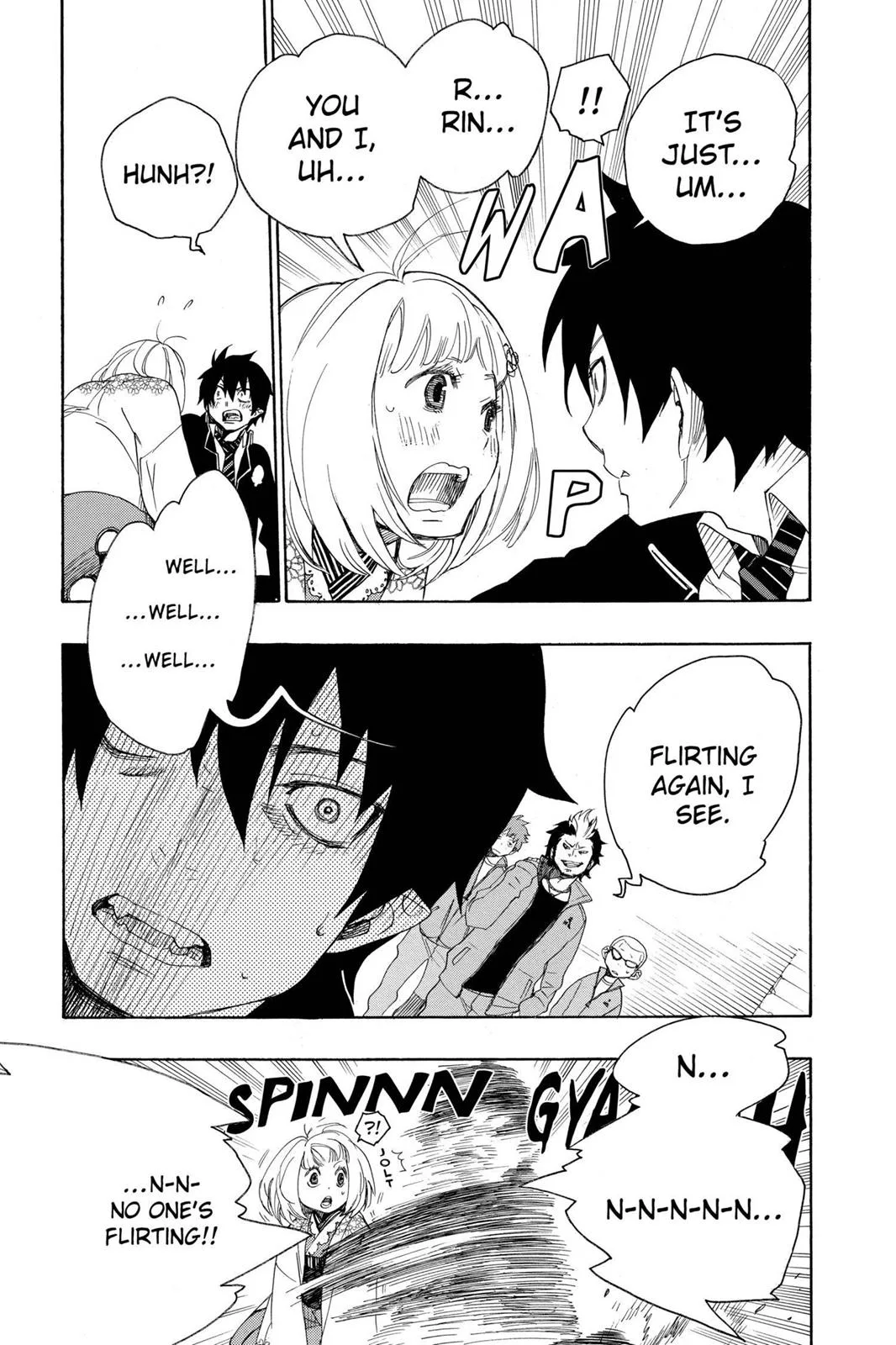 Blue Exorcist, chapter 4, page 16