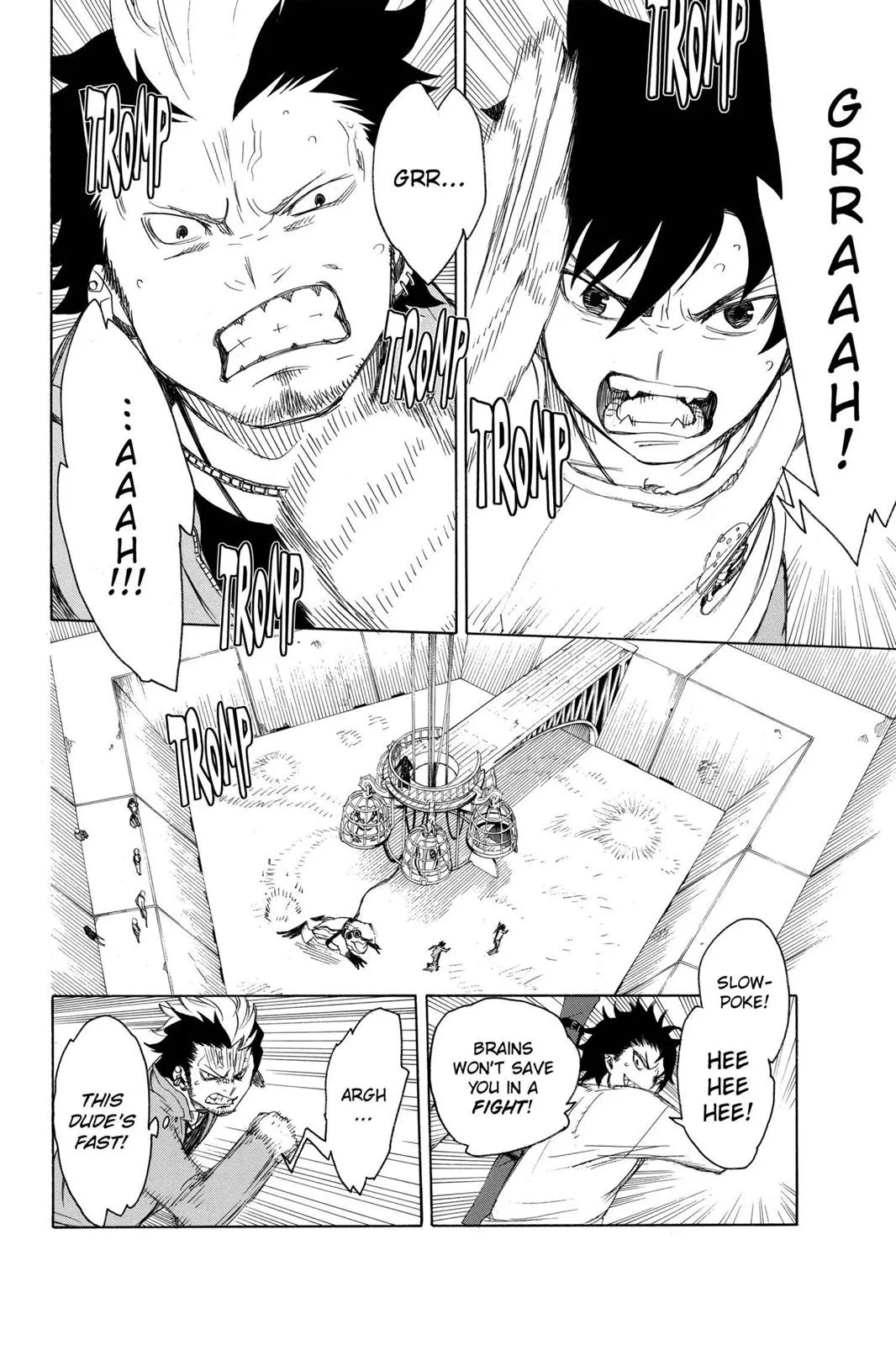 Blue Exorcist, chapter 4, page 19