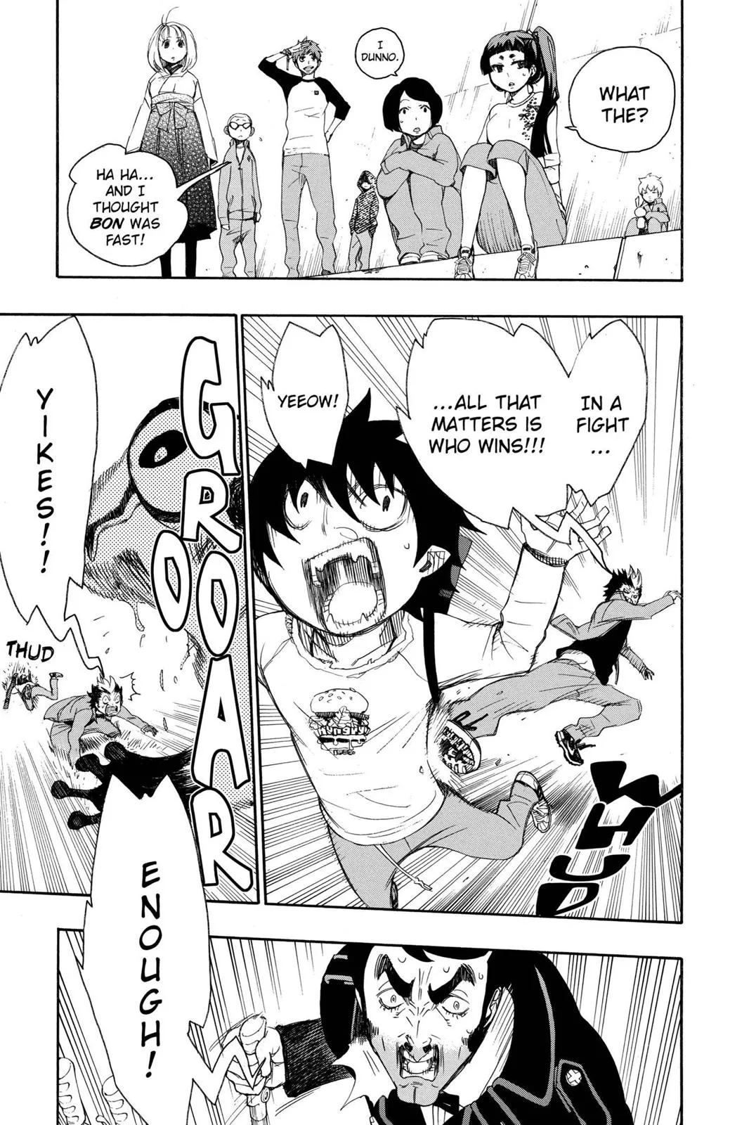 Blue Exorcist, chapter 4, page 20