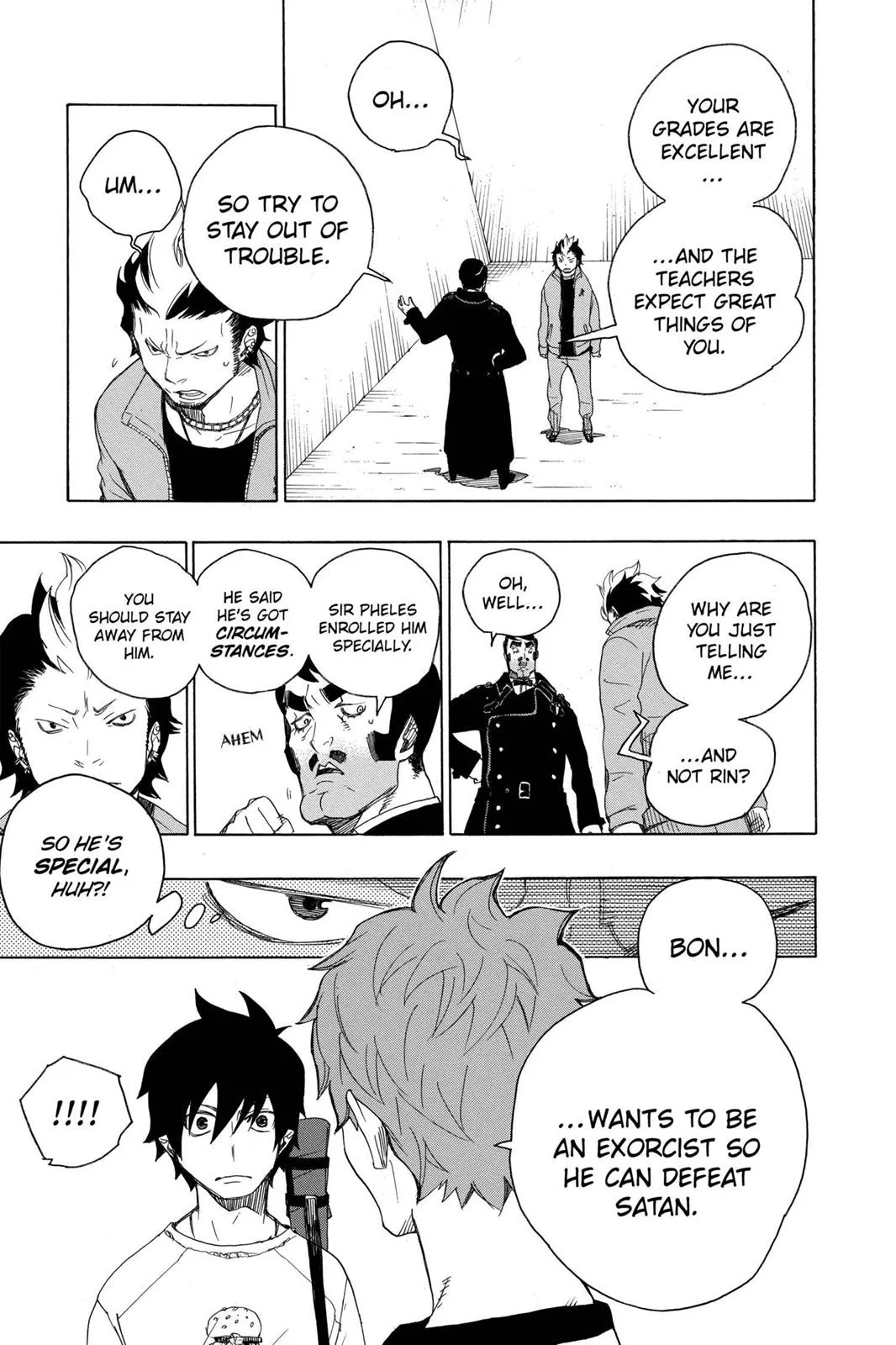 Blue Exorcist, chapter 4, page 24