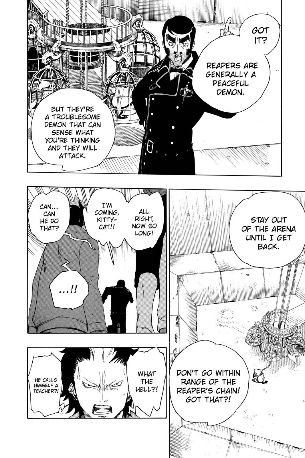 Blue Exorcist, chapter 4, page 29