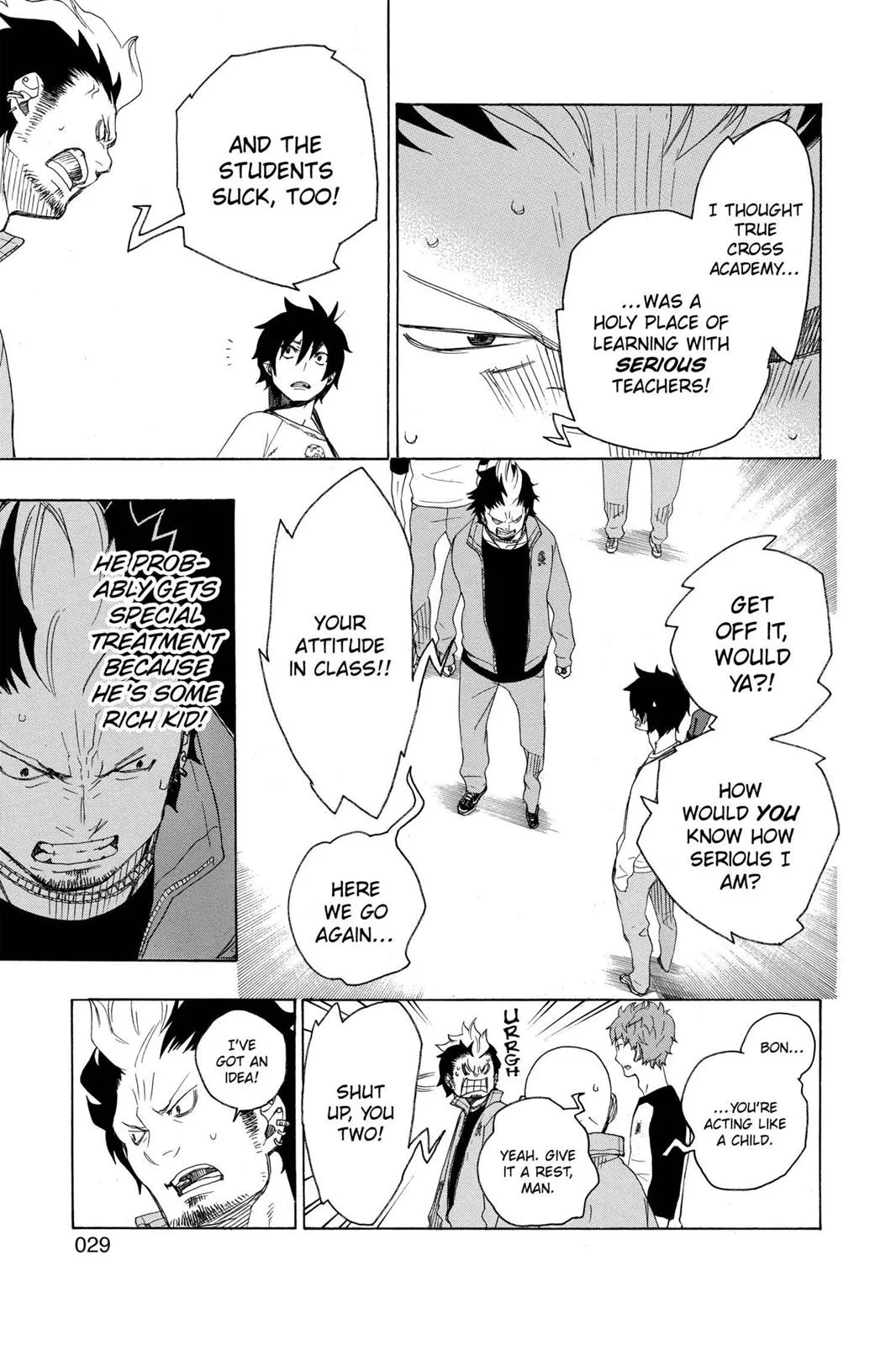Blue Exorcist, chapter 4, page 30