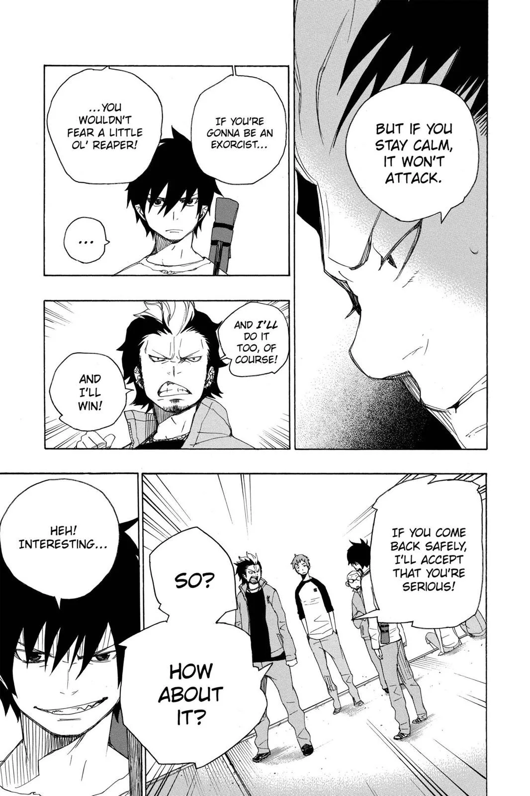 Blue Exorcist, chapter 4, page 32