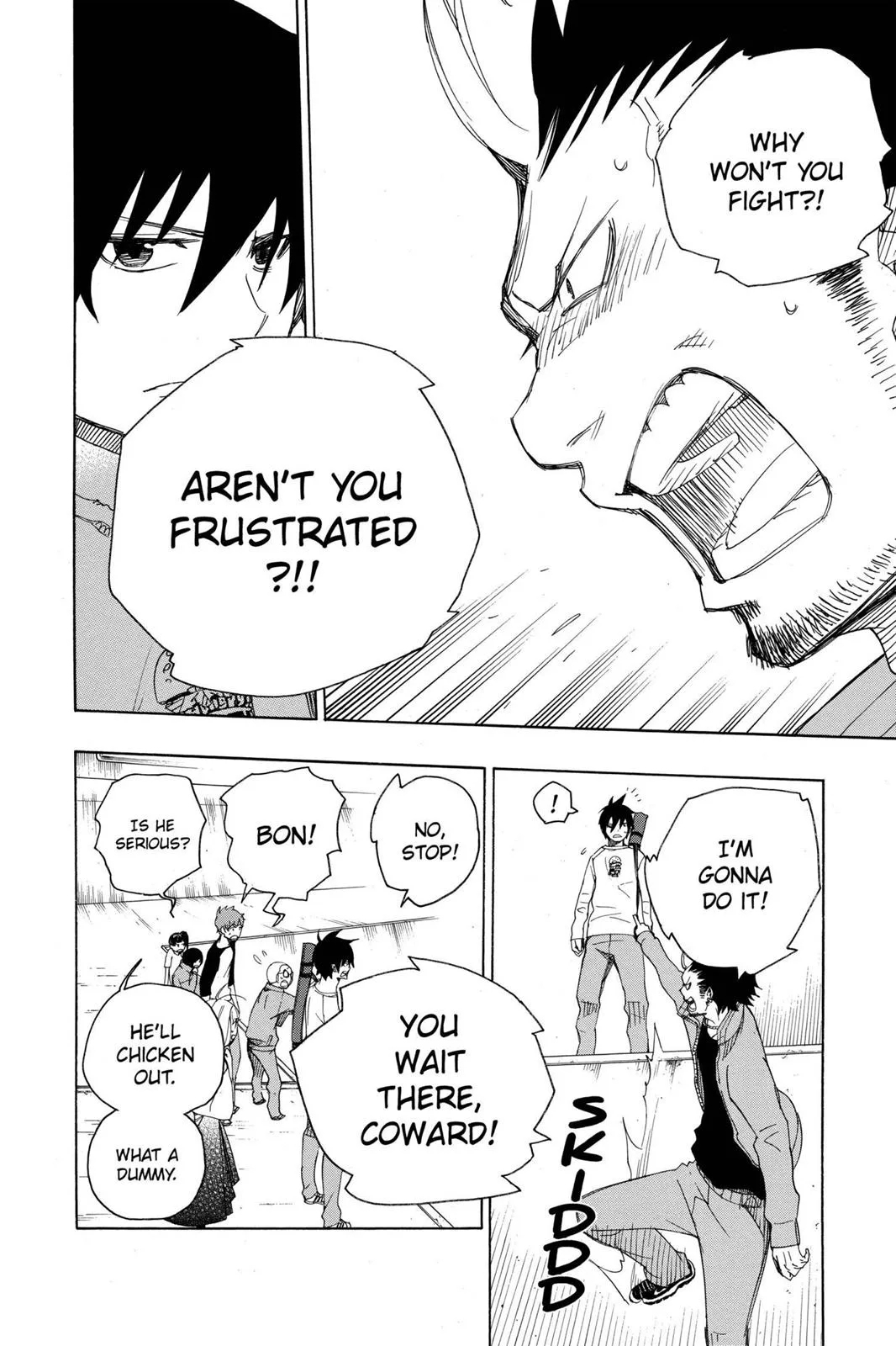 Blue Exorcist, chapter 4, page 37