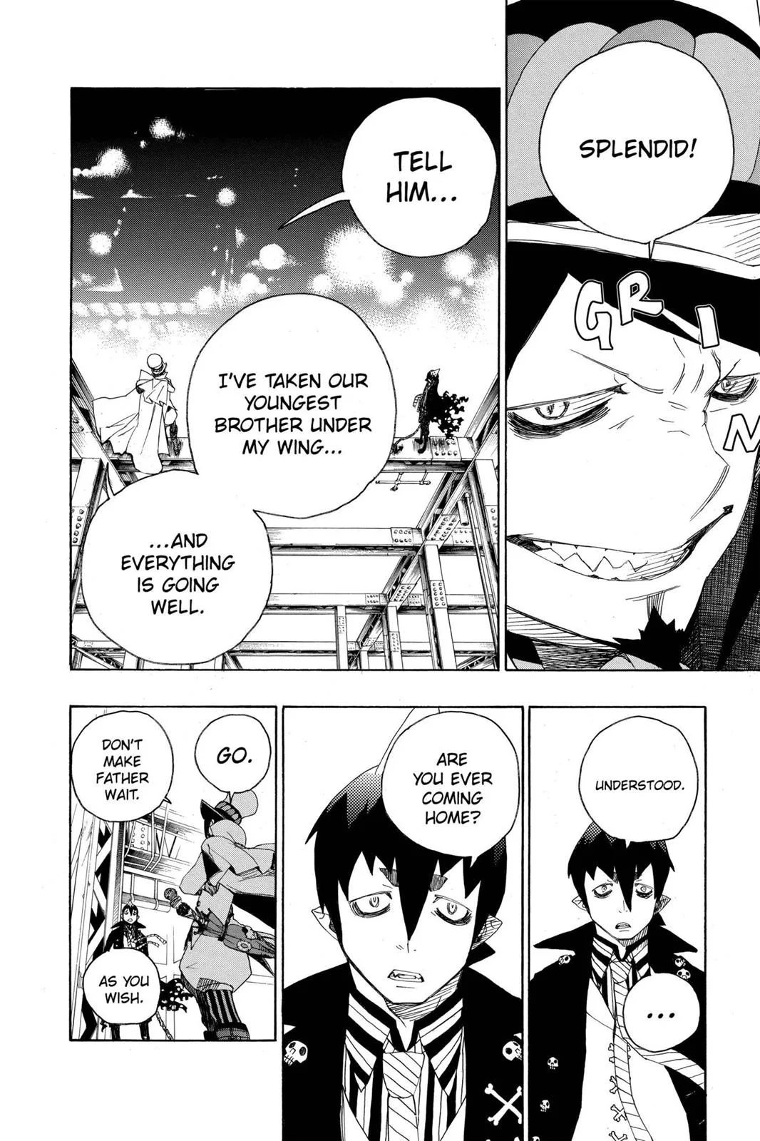 Blue Exorcist, chapter 4, page 47