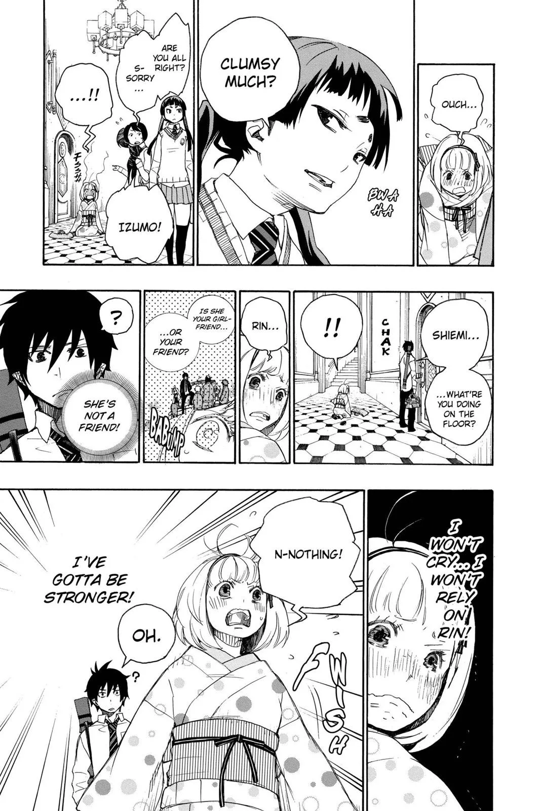 Blue Exorcist, chapter 5, page 3