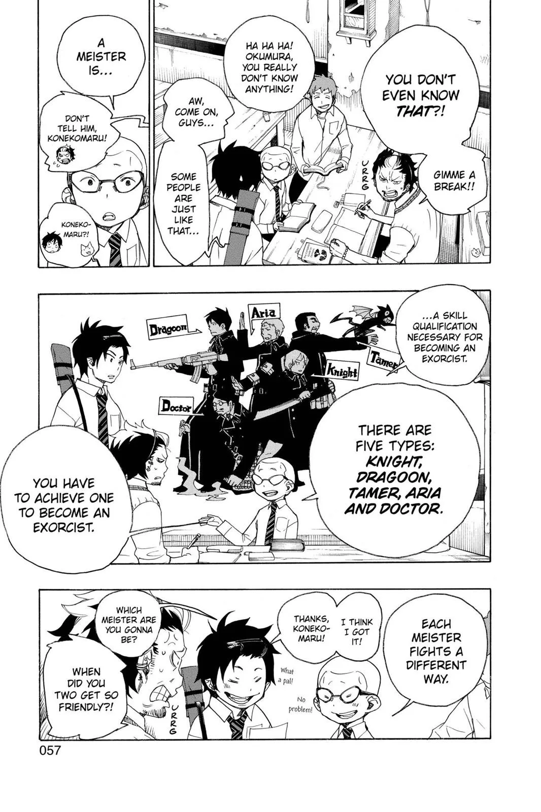 Blue Exorcist, chapter 5, page 7