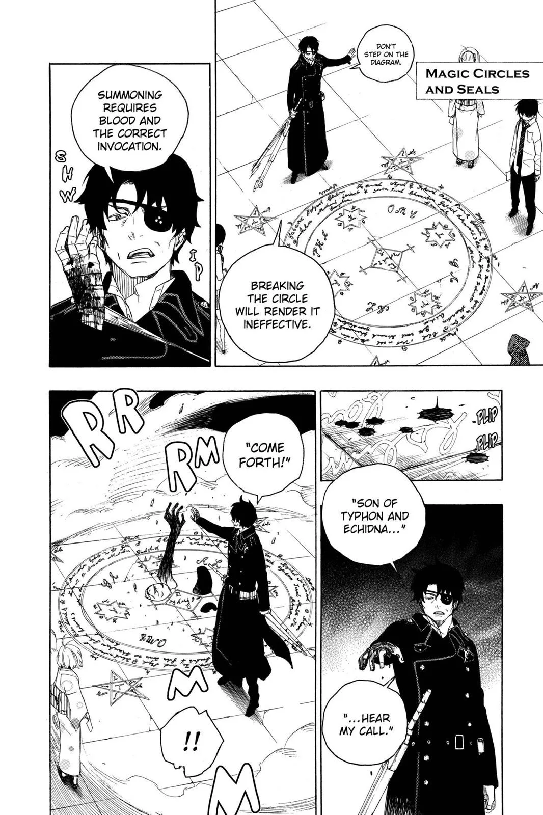 Blue Exorcist, chapter 5, page 10