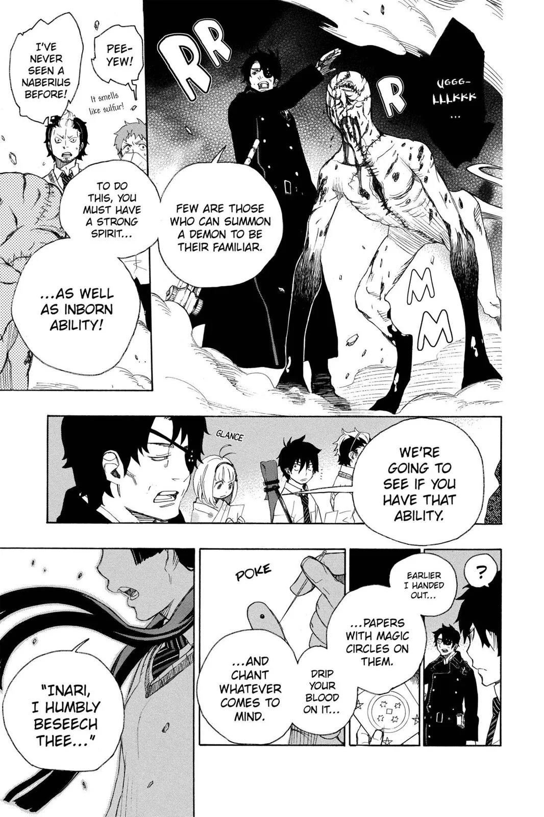 Blue Exorcist, chapter 5, page 11