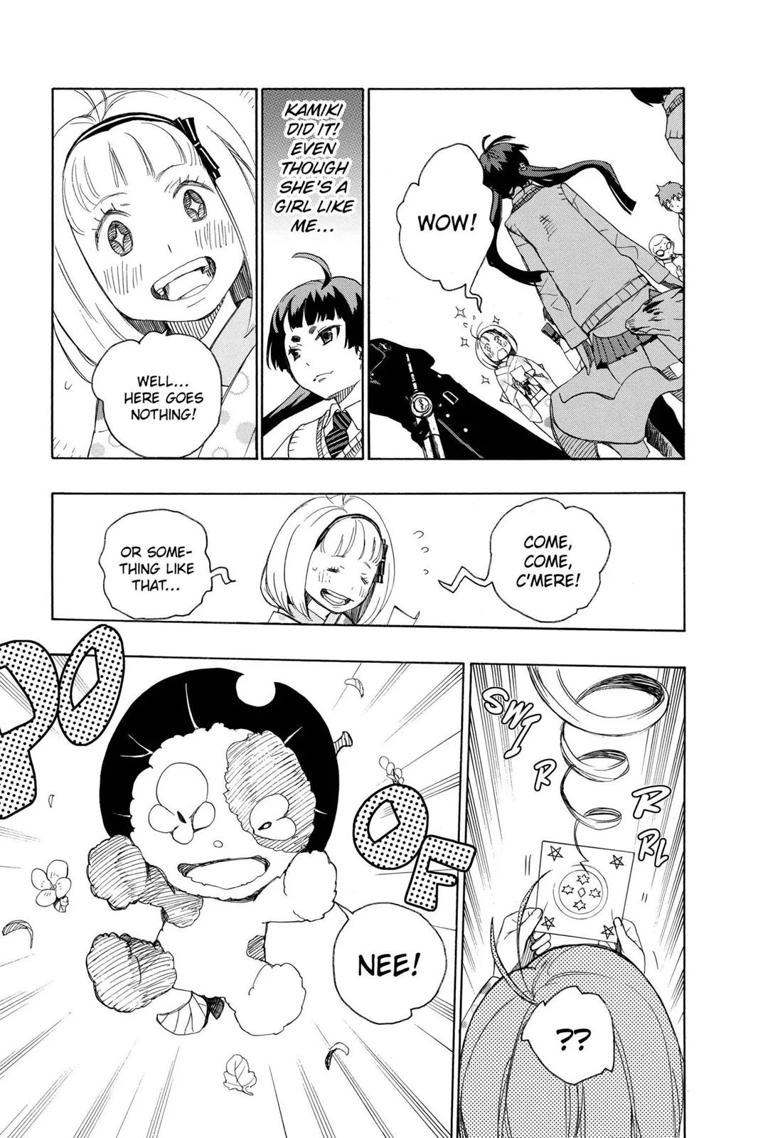 Blue Exorcist, chapter 5, page 13