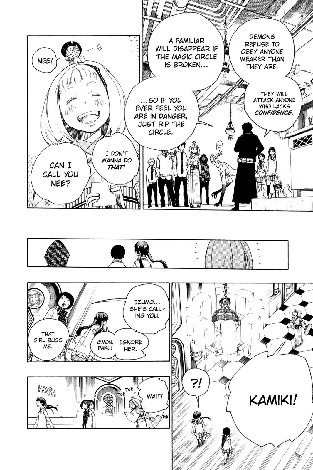 Blue Exorcist, chapter 5, page 16